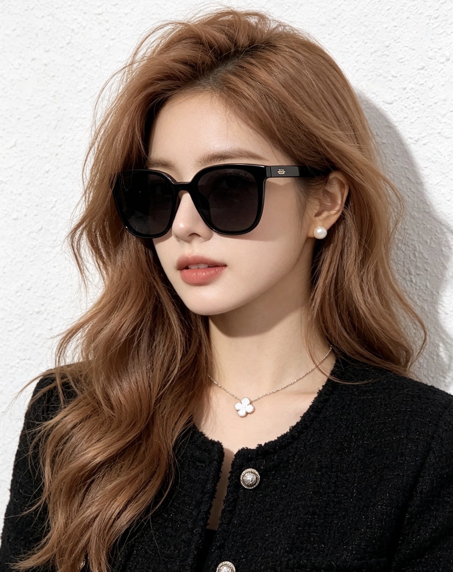 🔺 【GUCCI-偏光太阳镜】开春新款 潮流爆款 时尚方框偏光太阳镜 高品质 佩戴舒适 网红潮款墨镜 女