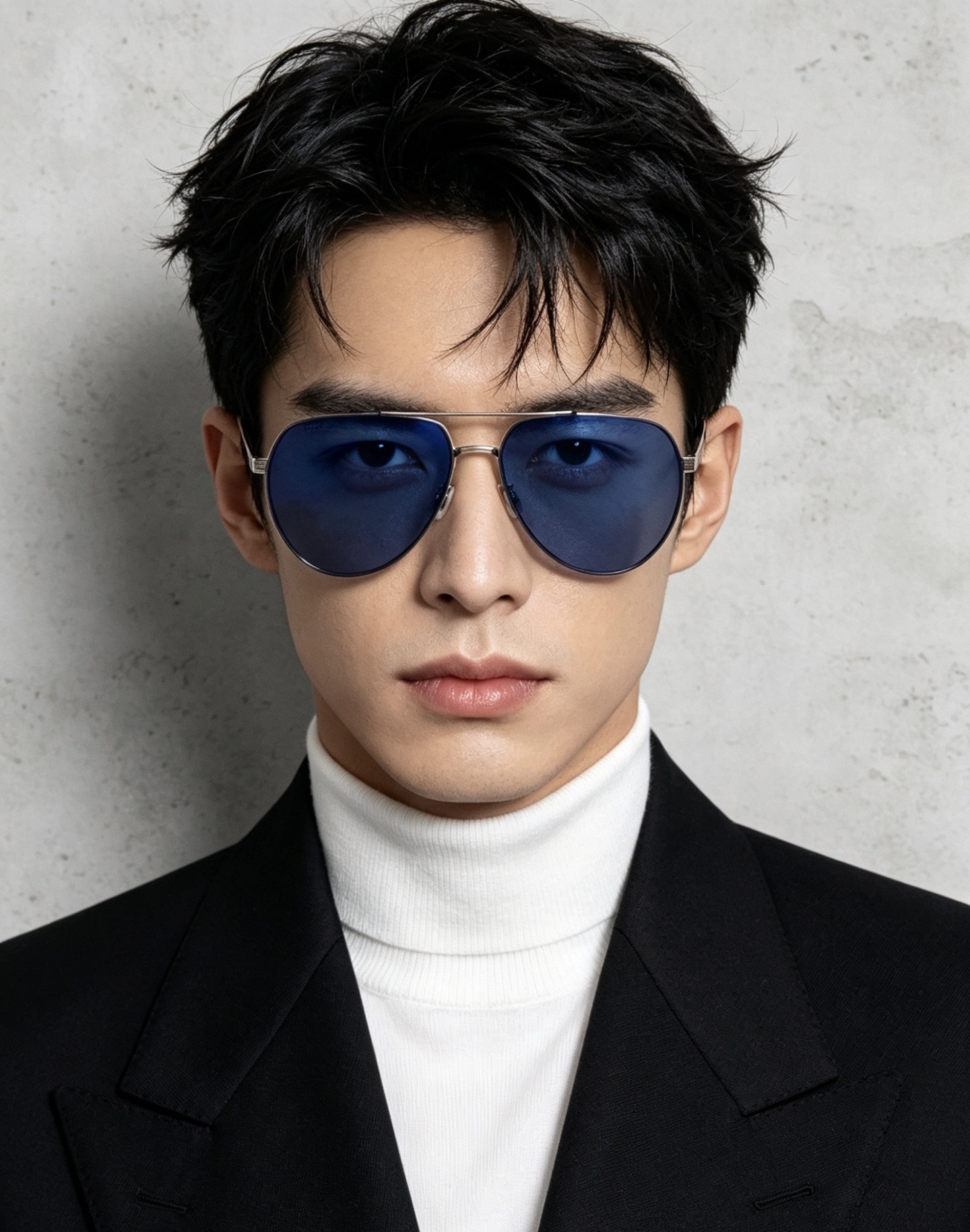 GUCCI 男款炫彩飞行员偏光太阳镜 ❤️材质：高清尼龙加厚卡槽高清偏光镜片 🌹无边框镜架💕颜👍型号：G