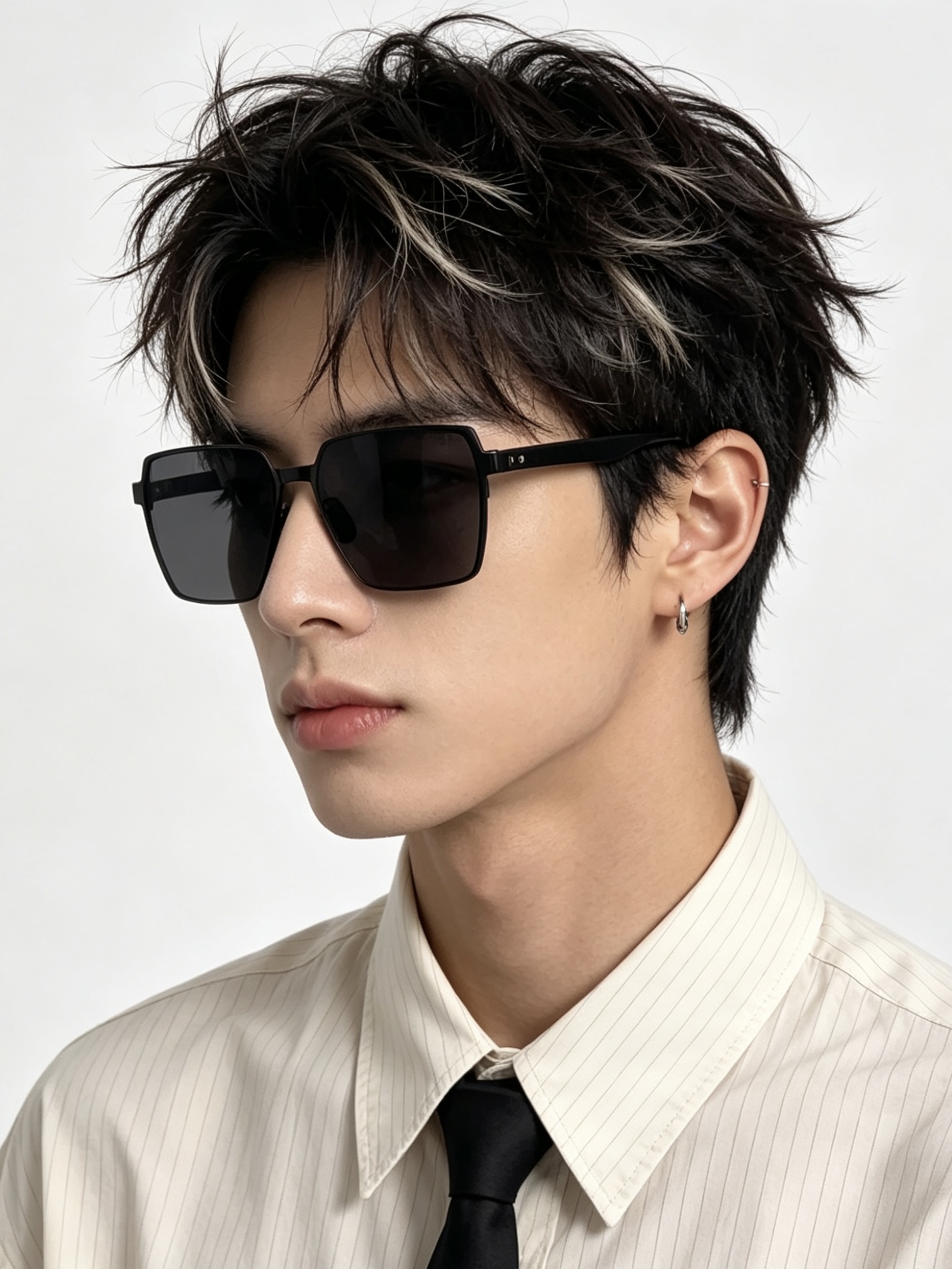 ♦️ GUCCI 新款男女情侣款太阳镜多边形墨镜iP电镀永不褪色 超轻超有弹性整幅眼镜无螺丝重要的是压不