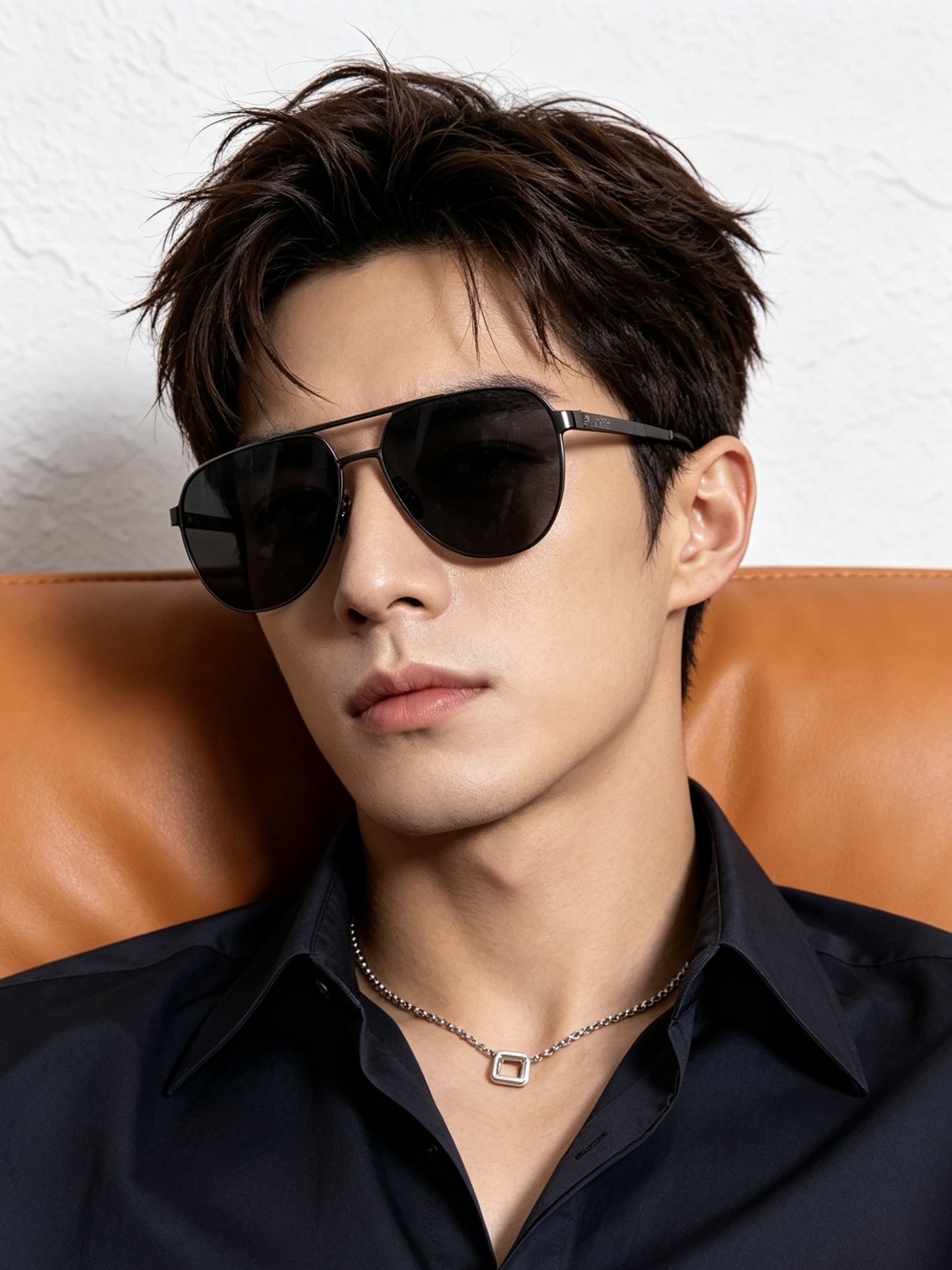 GUCCI 男款炫彩飞行员偏光太阳镜 ❤️材质：高清尼龙加厚卡槽高清偏光镜片 🌹无边框镜架💕颜👍型号：G