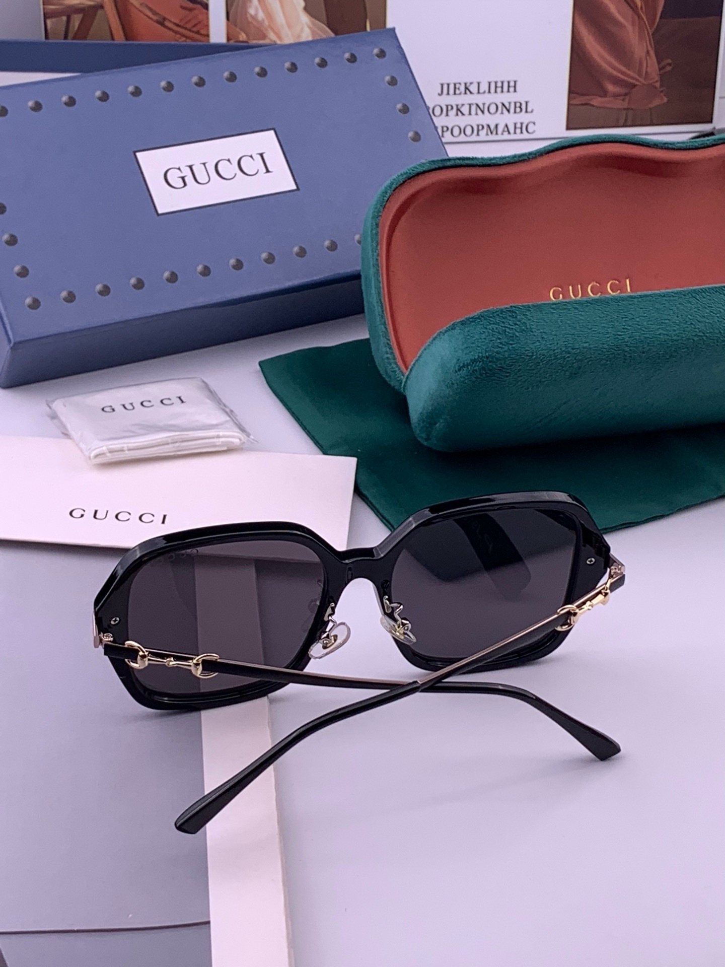 🔺GUCCI🔻古驰 GG圆框太阳镜 完美品质 🎓独特设计  适合各种脸型 亮相时装周 超时尚百搭 实物精致  情侣款 男