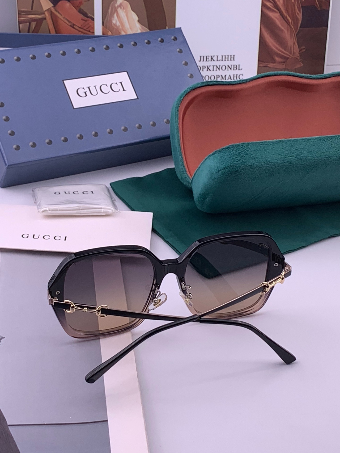 🔺GUCCI🔻古驰 GG圆框太阳镜 完美品质 🎓独特设计  适合各种脸型 亮相时装周 超时尚百搭 实物精致  情侣款 男
