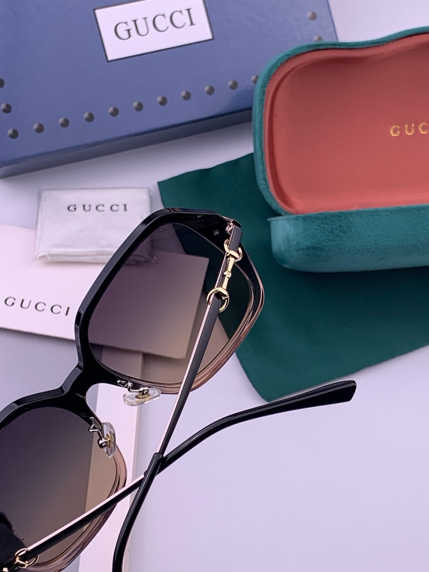 🔺GUCCI🔻古驰 GG圆框太阳镜 完美品质 🎓独特设计  适合各种脸型 亮相时装周 超时尚百搭 实物精致  情侣款 男