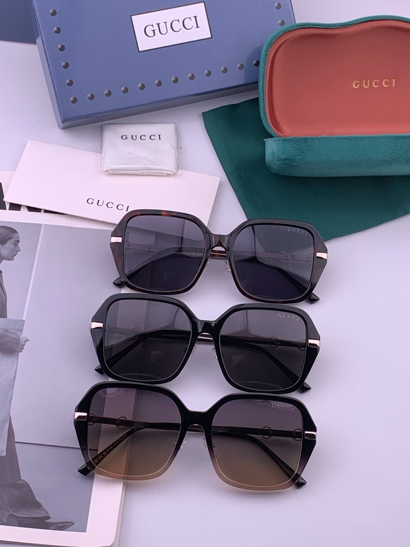 🔺GUCCI🔻古驰 GG圆框太阳镜 完美品质 🎓独特设计  适合各种脸型 亮相时装周 超时尚百搭 实物精致  情侣款 男