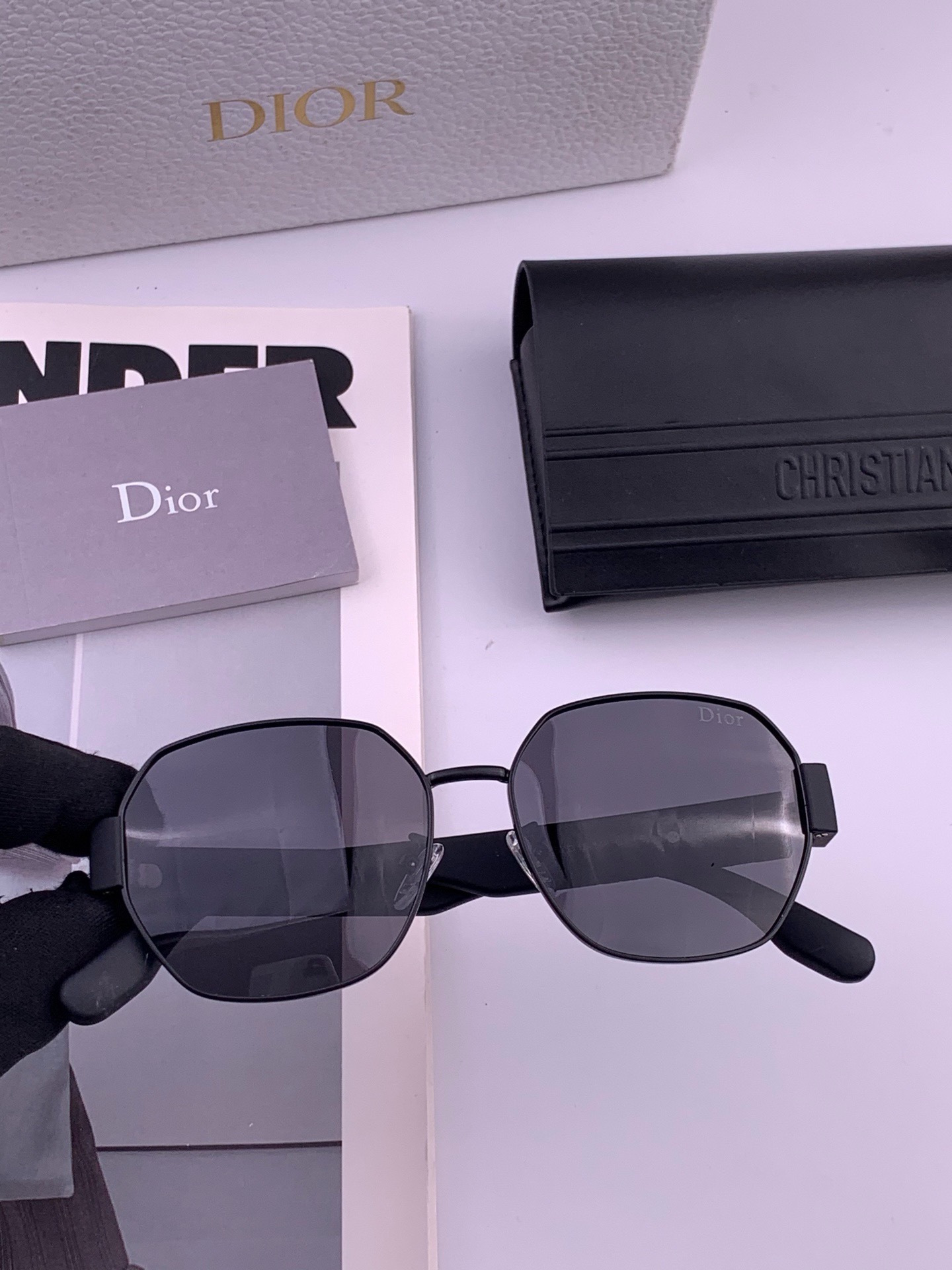 DIOR🌋☔️时尚圆框太阳镜镜片 顶级奢侈品[强] 高品质[胜利][亲亲]🍦🍨 [得意] 气质非凡😄 🍫🍪女士开车墨镜[