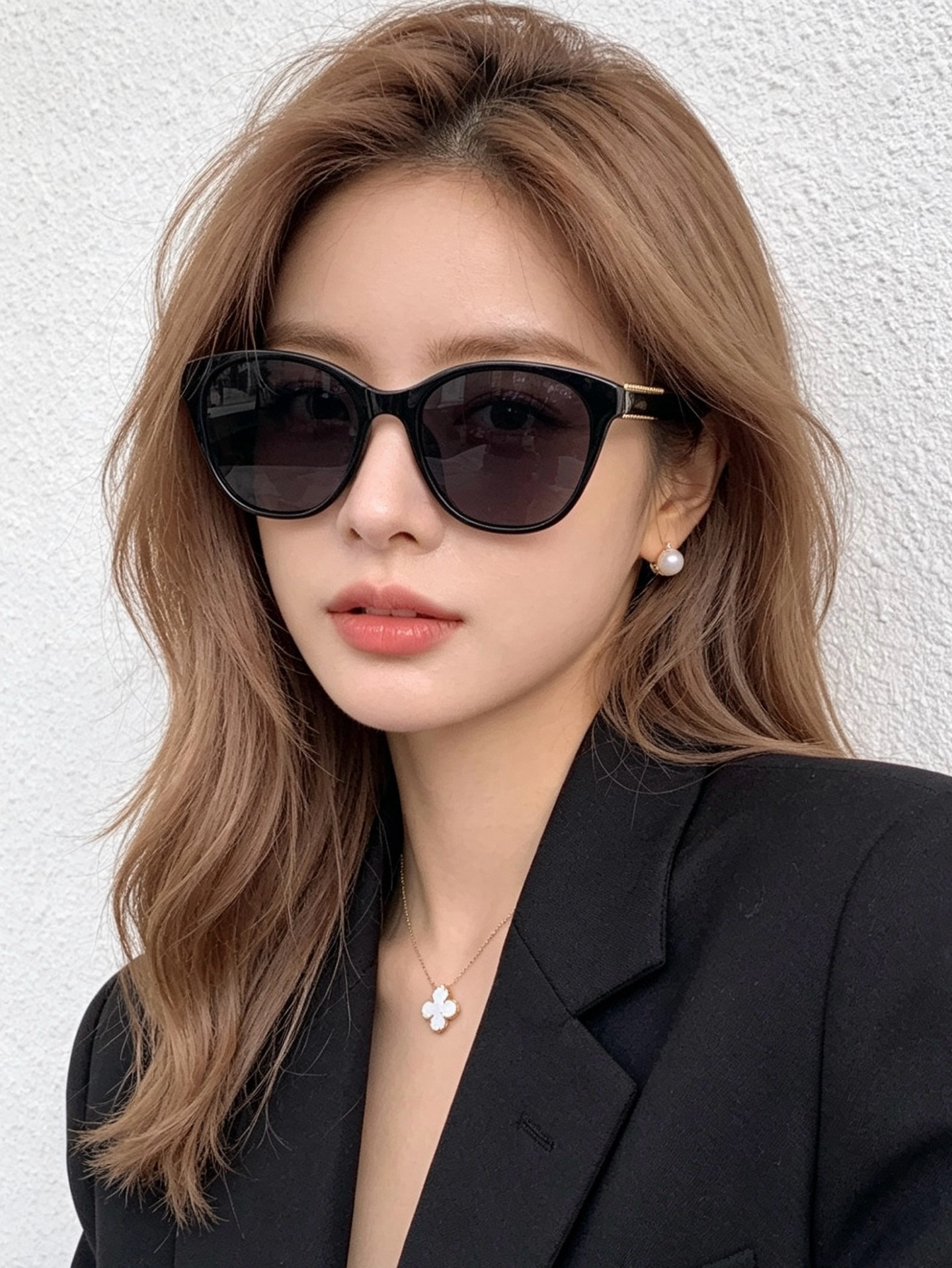 【CHANEL】香奈儿 新款山茶花潮流爆款 时尚圆框高清偏光太阳镜 佩戴舒适 网红潮款墨镜  ♥️♥️型号：CH7821