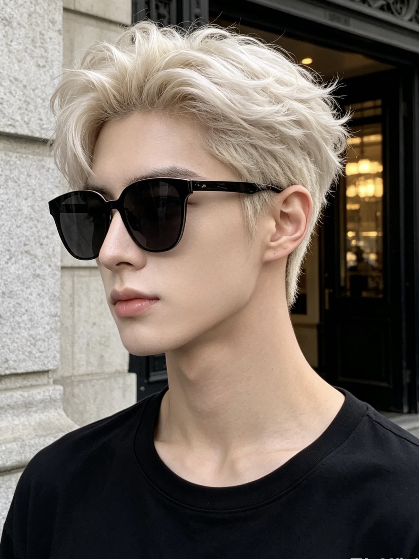 连体镜GUCCI开春新款一体镜 大框太阳镜男女同款 😎  爆款大框尼龙太阳镜 超逼格超酷  镜腿品牌设计感强 nice~