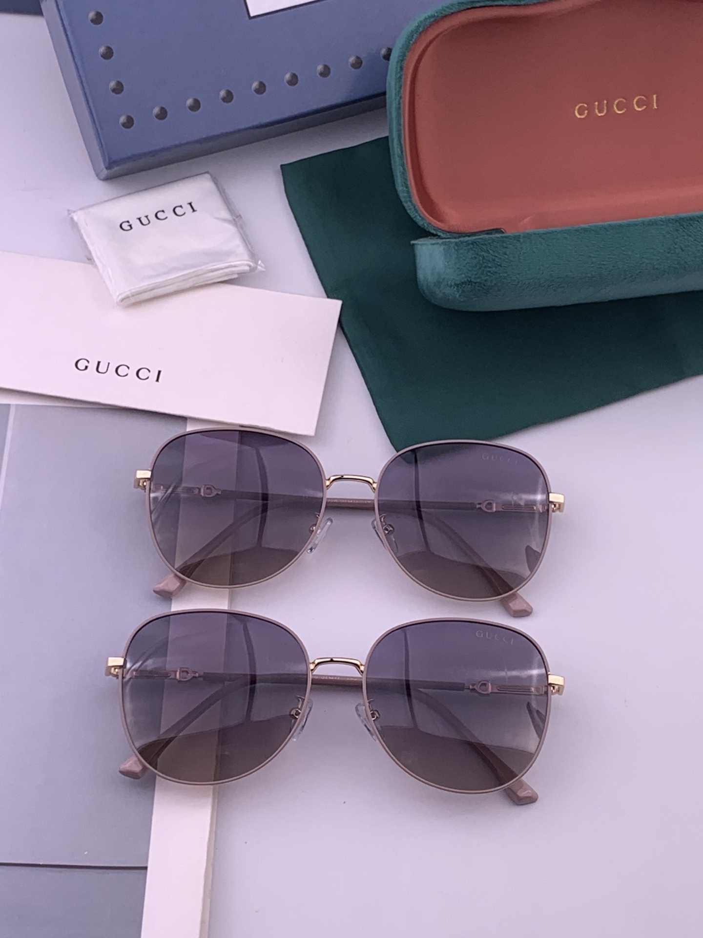 🔺 GUCCI🔻官方新款 众多明星同款[色]‼️‼️新款大框偏光墨镜 🌈🌈宝丽来超清加厚太阳镜🔝🔝型号：G8821