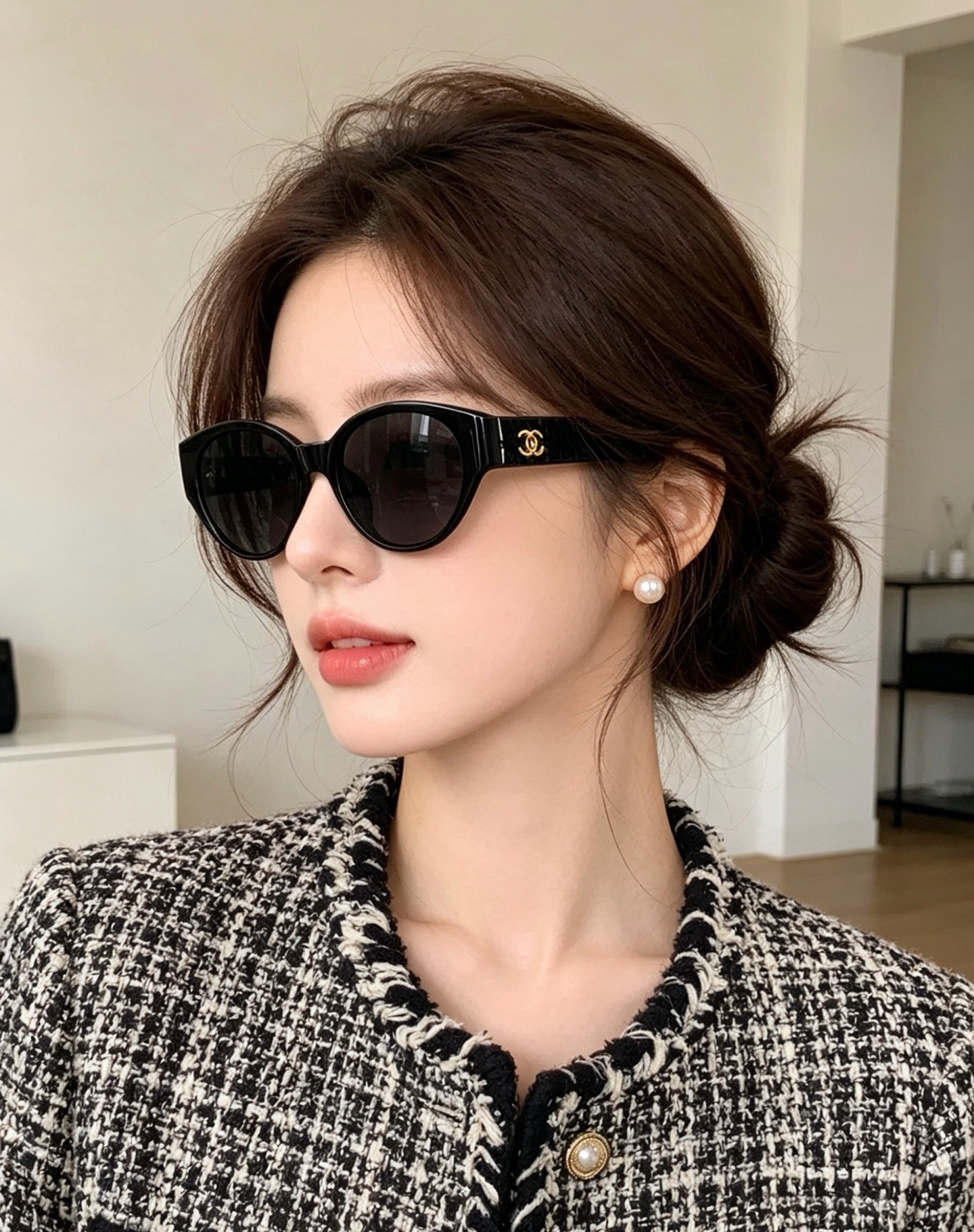 NO:952082,[Chanel-Nylon Polarized Sunglasses] New spring style, trendy hot style, fashionable round frame polarized sunglasses, high quality, comfortable to wear, Internet celebrity trendy sunglasses, women's high-definition nylon polarized sunglasses, high-quality frames, model CH1762 glasses, sunglasses, sunglasses, glasses, chanel19860909【香奈儿-尼龙偏光太阳镜】开春新款 潮流爆款 时尚圆框偏光太阳镜 高品质 佩戴舒适 网红潮款墨镜 女士高清尼龙偏光太阳镜 高品质镜框 型号CH1762眼镜墨镜太阳镜,眼镜,chanel,glasses