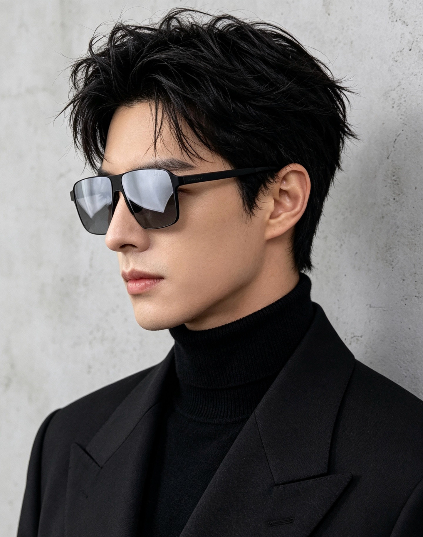 GUCCI 男款炫彩飞行员偏光太阳镜 ❤️材质：高清尼龙加厚卡槽高清偏光镜片 🌹无边框镜架💕颜👍型号：G2225
