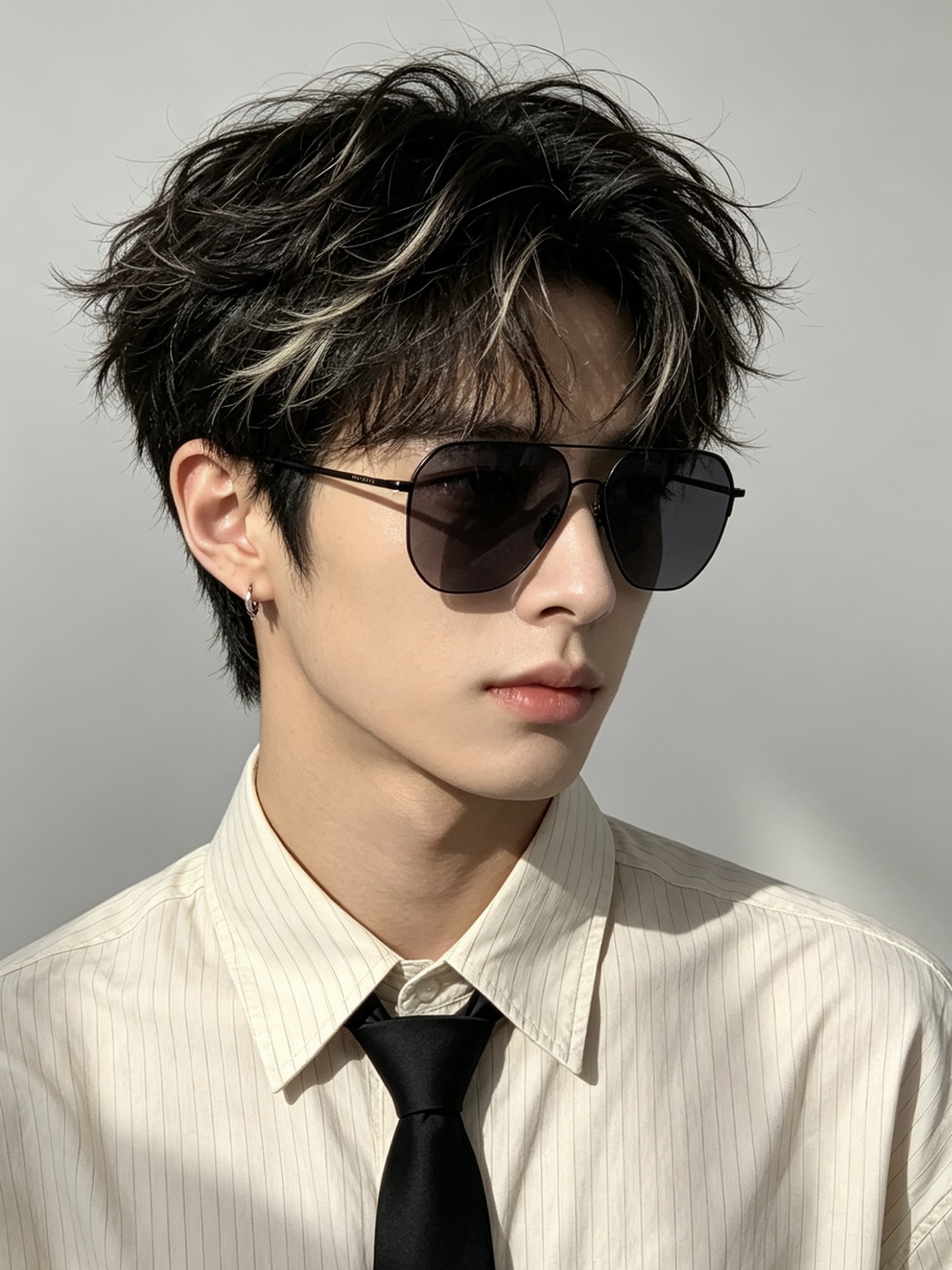 GUCCI 男款炫彩飞行员偏光太阳镜 ❤️材质：高清尼龙加厚卡槽高清偏光镜片 🌹无边框镜架💕颜👍型号：G3227