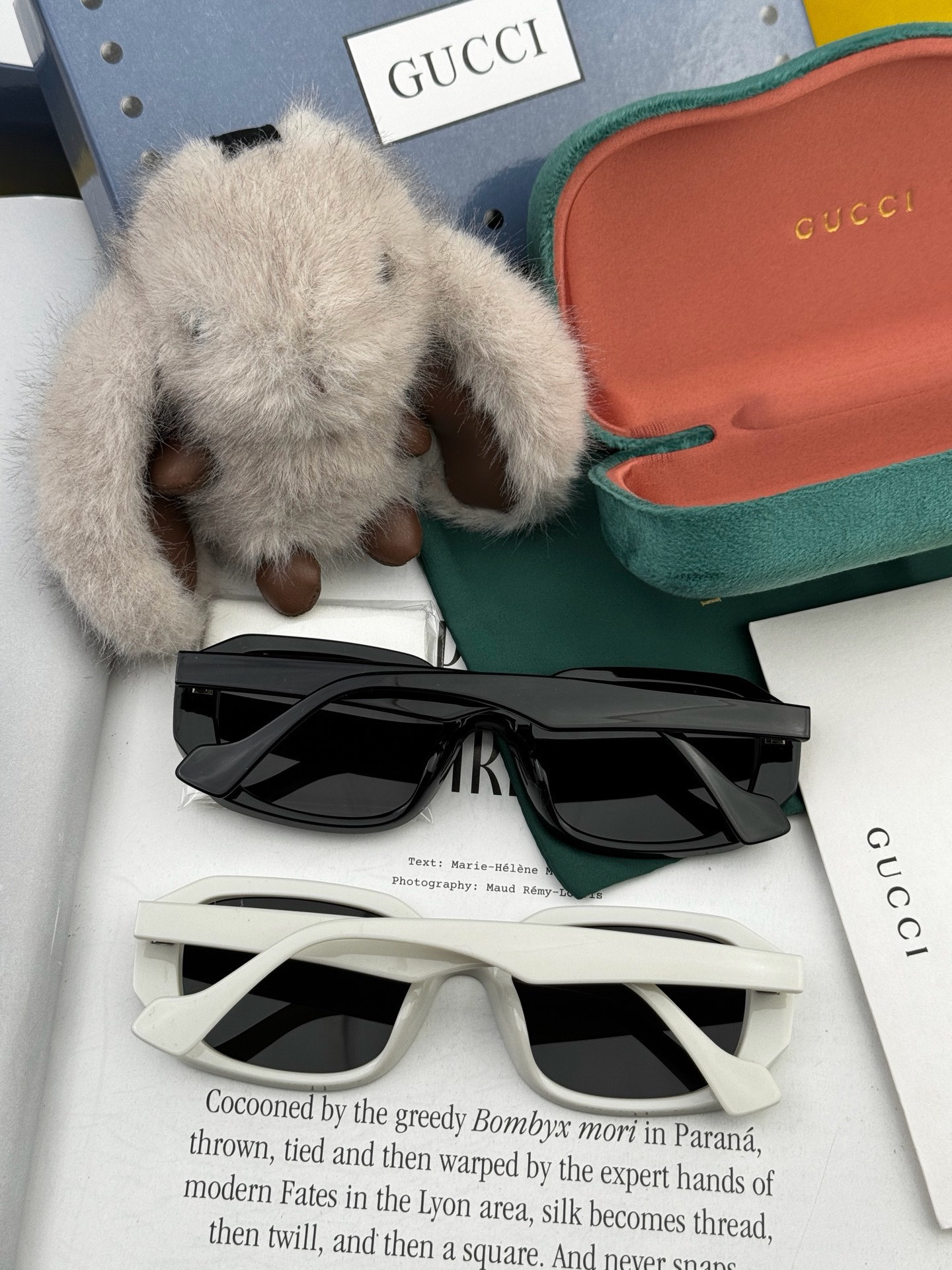 🔺 【GUCCI-偏光太阳镜】开春新款 潮流爆款 时尚方框偏光太阳镜 高品质 佩戴舒适 网红潮款墨镜 女士高清偏光太阳镜