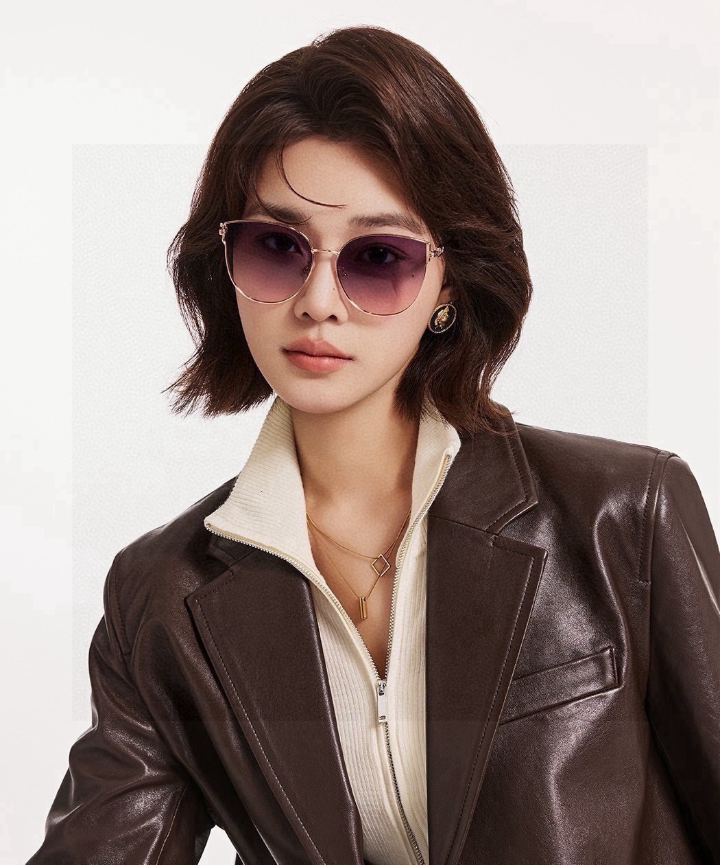 DIOR🌋☔️时尚圆框太阳镜镜片 顶级奢侈品[强] 高品质[胜利][亲亲]🍦🍨 [得意] 气质非凡😄 🍫🍪女士开车墨镜[