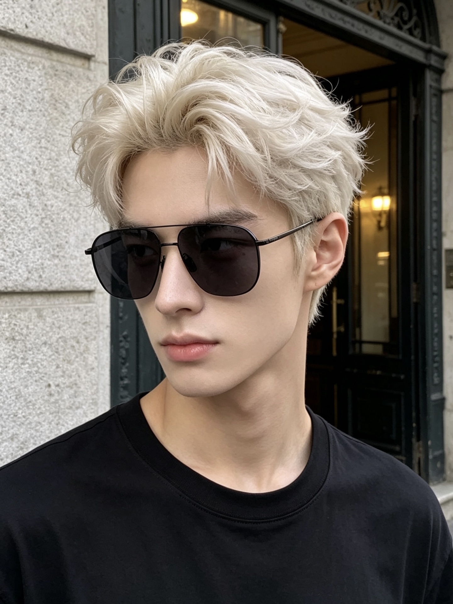 GUCCI 男款炫彩飞行员偏光太阳镜 ❤️材质：高清尼龙加厚卡槽高清偏光镜片 🌹无边框镜架💕颜👍型号：G0227