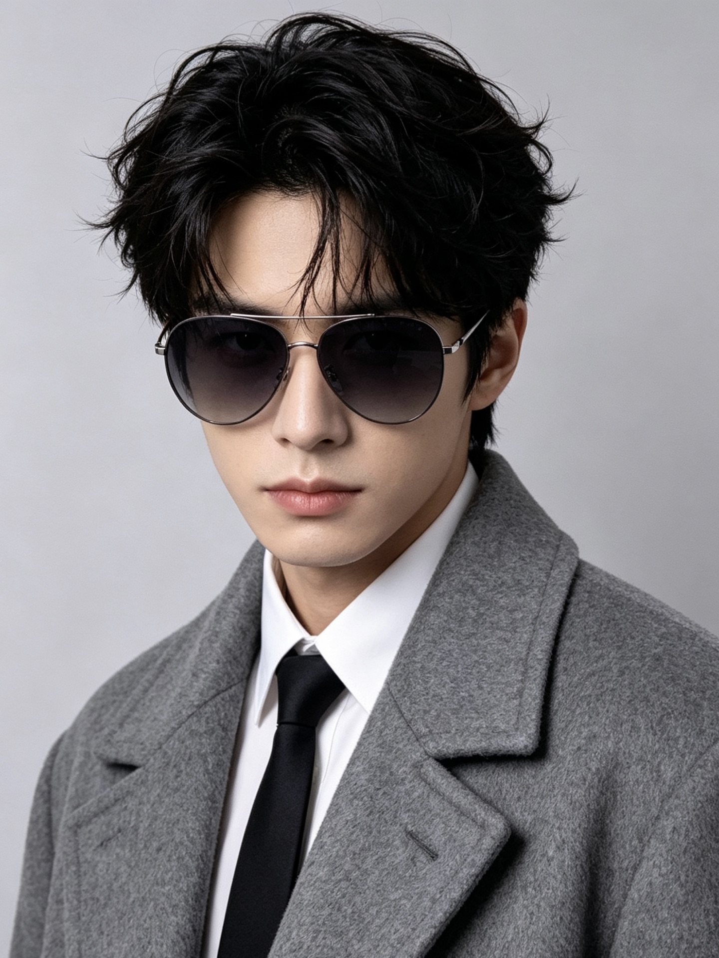 GUCCI 男款炫彩飞行员偏光太阳镜 ❤️材质：高清尼龙加厚卡槽高清偏光镜片 🌹无边框镜架💕颜👍型号：G052