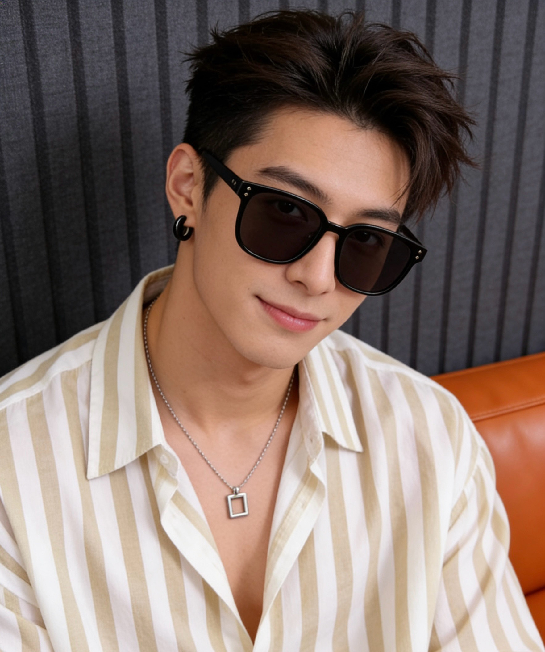 🔺 【GUCCI】开春新款 潮流爆款 时尚方框偏光太阳镜 高品质 佩戴舒适 网红潮款墨镜 女士高清尼龙偏光太阳镜🕶️ 🎉