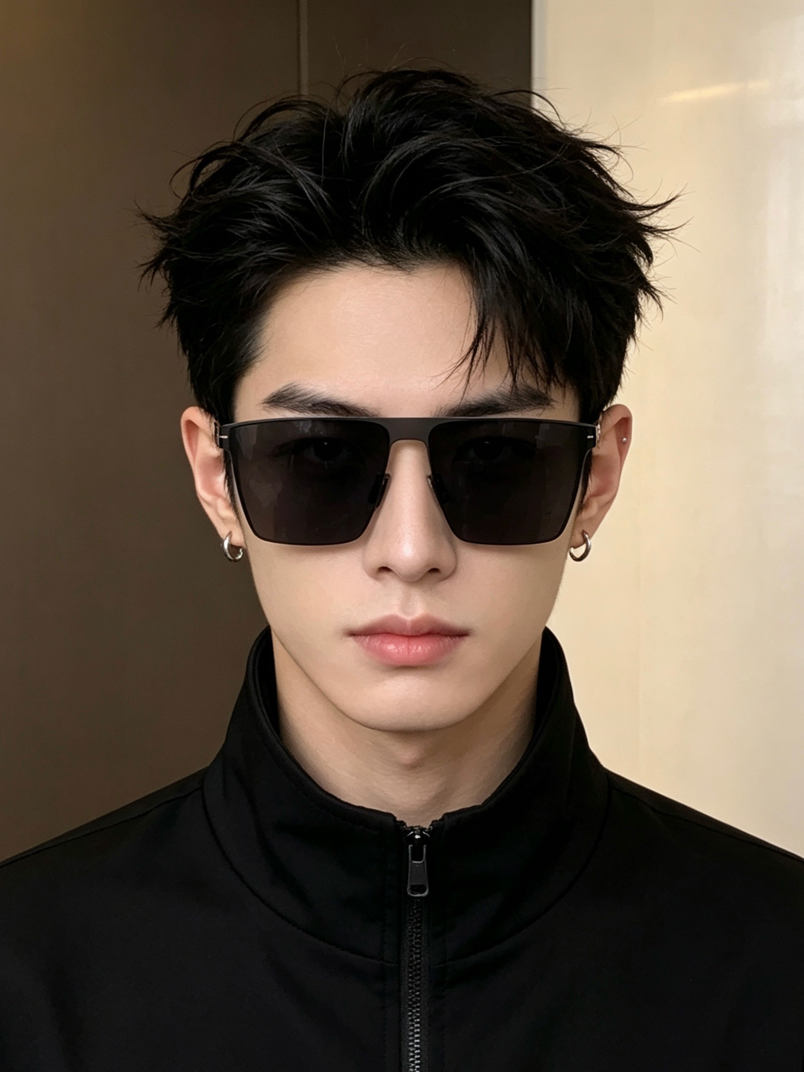♦️ GUCCI 新款男女情侣款太阳镜多边形墨镜iP电镀永不褪色 超轻超有弹性整幅眼镜无螺丝重要的是压不坏 高清尼龙镜片