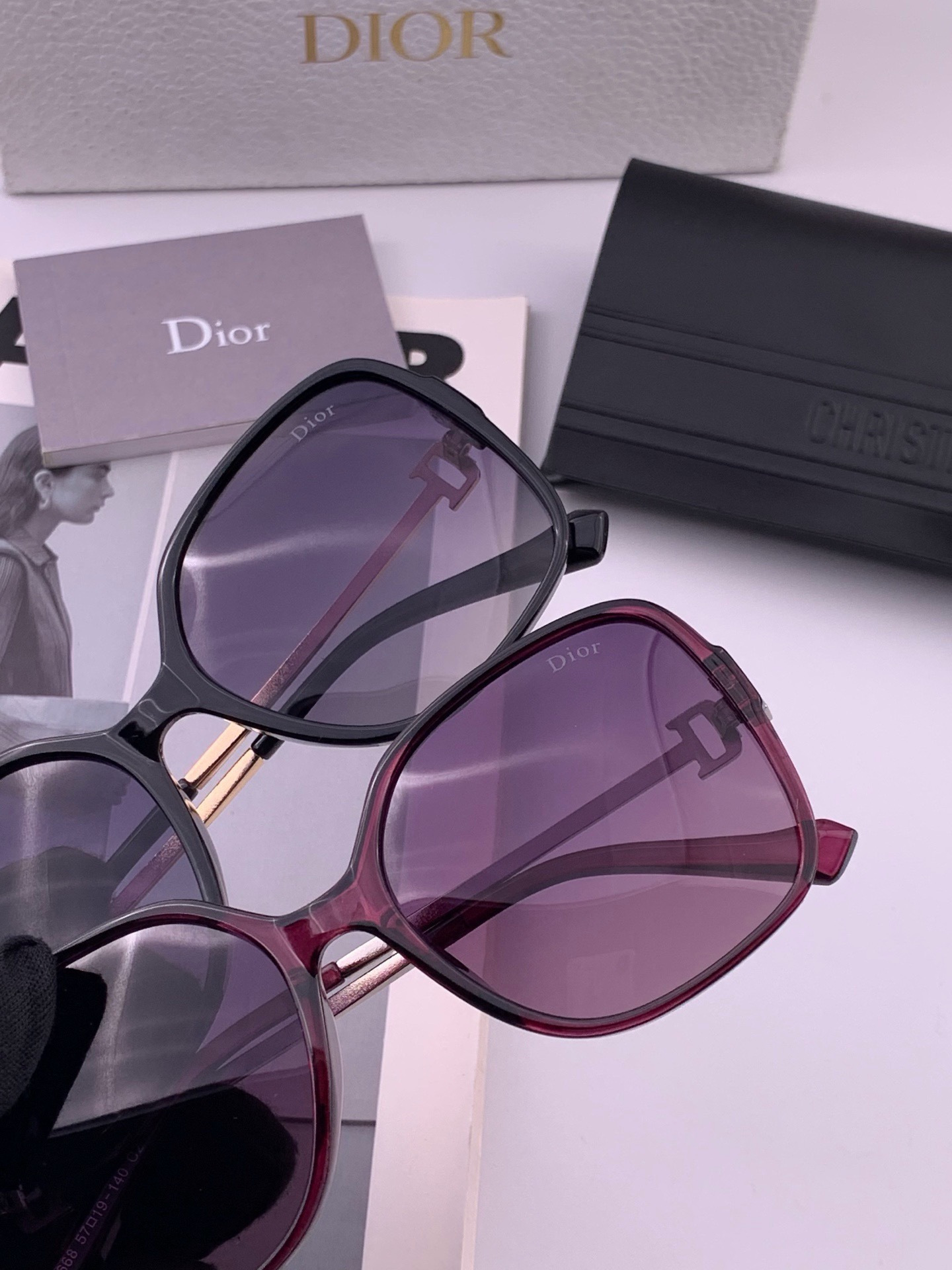 【DIOR】迪奥偏光太阳镜 时尚造型 开车驾驶镜时尚墨镜🌸世界顶级奢华品牌，品质保证！😍😍经典款, 明星热爱!💥💥有史以