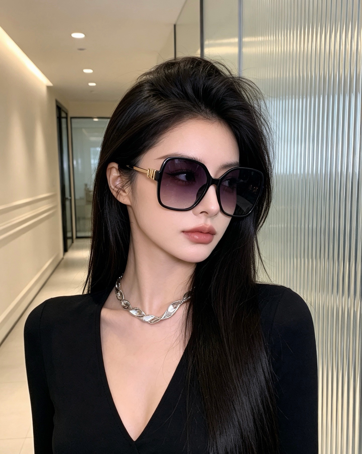 【DIOR】迪奥偏光太阳镜 时尚造型 开车驾驶镜时尚墨镜🌸世界顶级奢华品牌，品质保证！😍😍经典款, 明星热爱!💥💥有史以