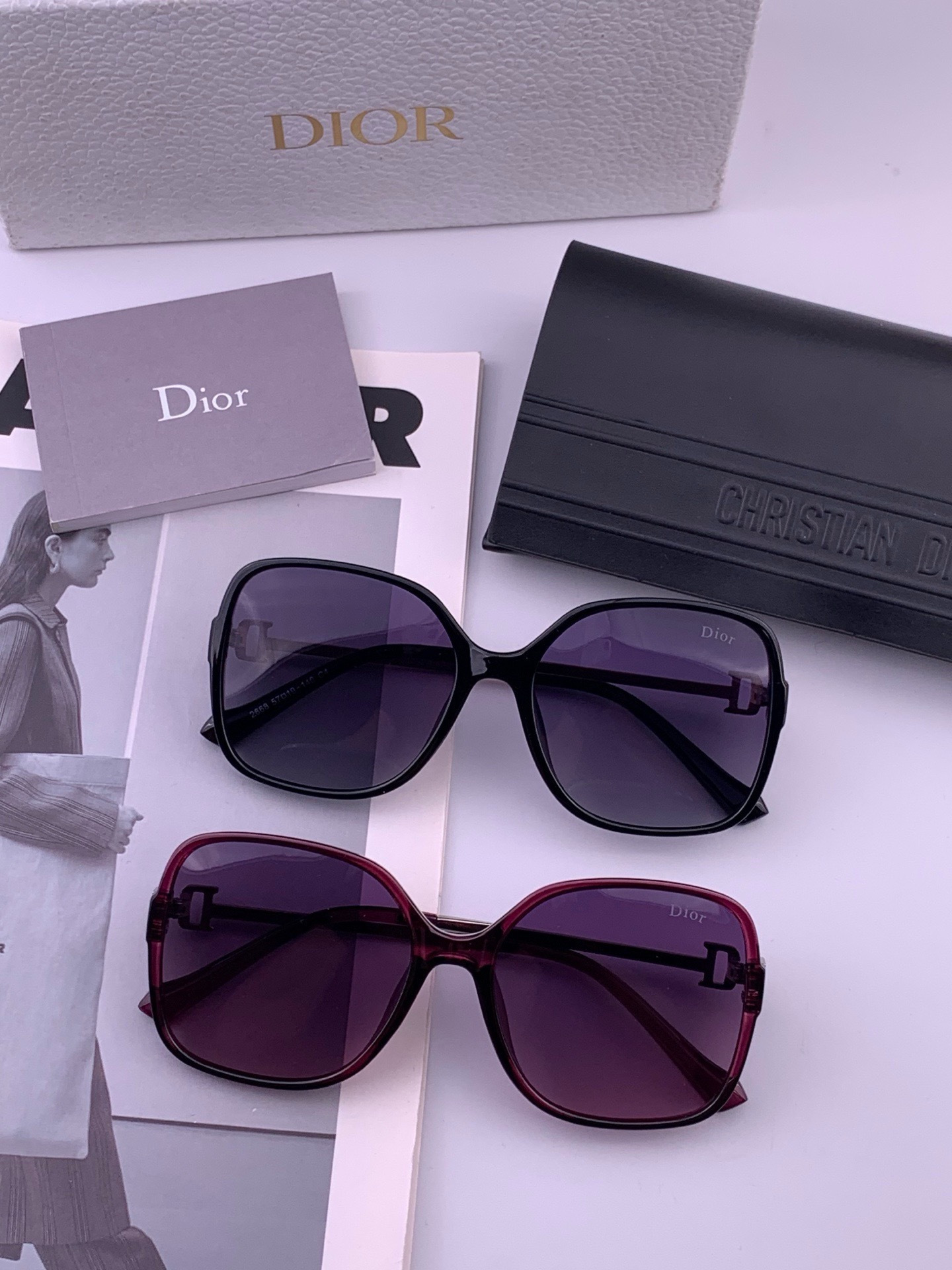 【DIOR】迪奥偏光太阳镜 时尚造型 开车驾驶镜时尚墨镜🌸世界顶级奢华品牌，品质保证！😍😍经典款, 明星热爱!💥💥有史以