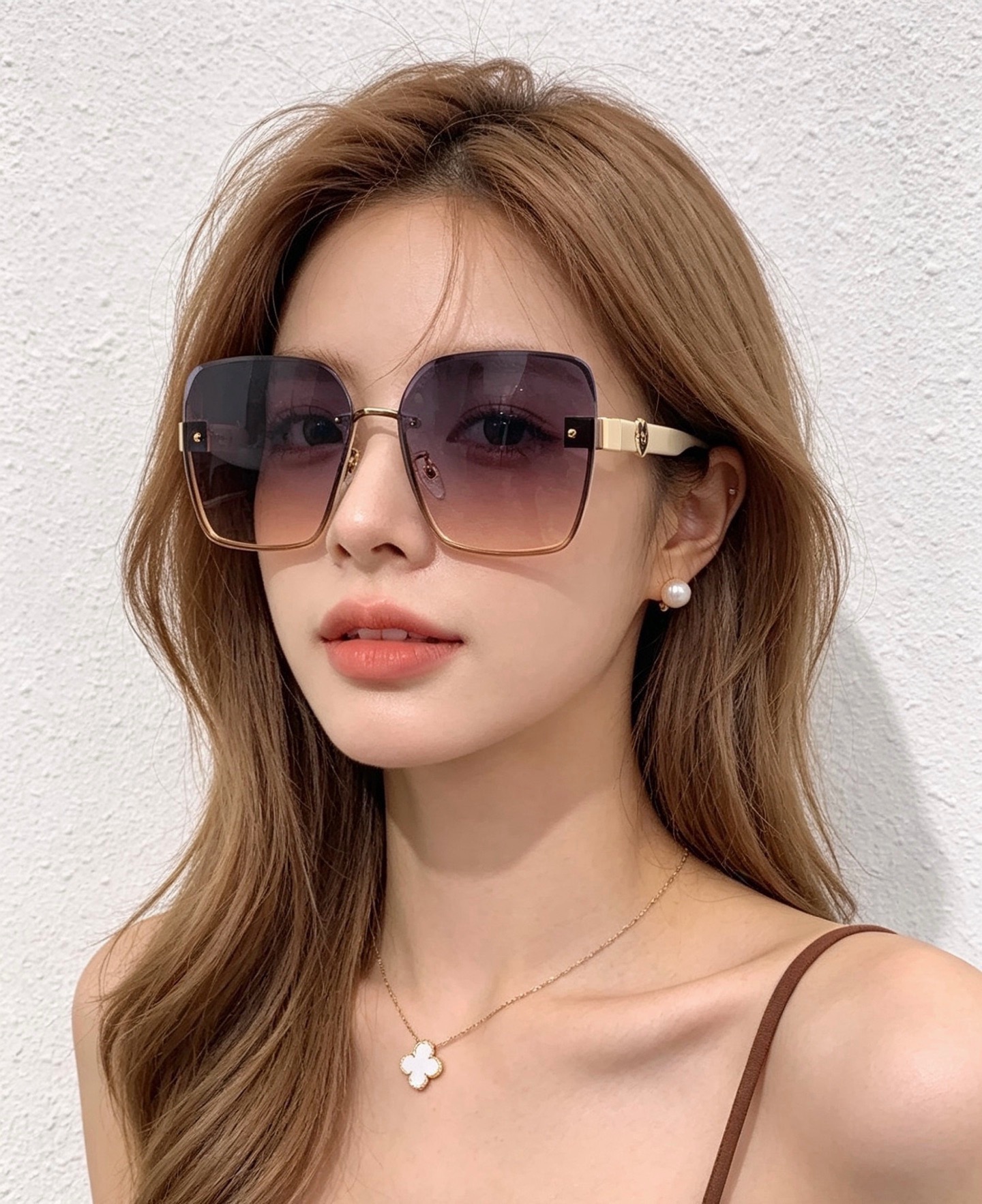 🔺 【香奈儿】开春新款 潮流爆款 时尚方框太阳镜 高品质 佩戴舒适 网红潮款墨镜 女士高清加厚偏光太阳镜🕶️ 🎉高品质T