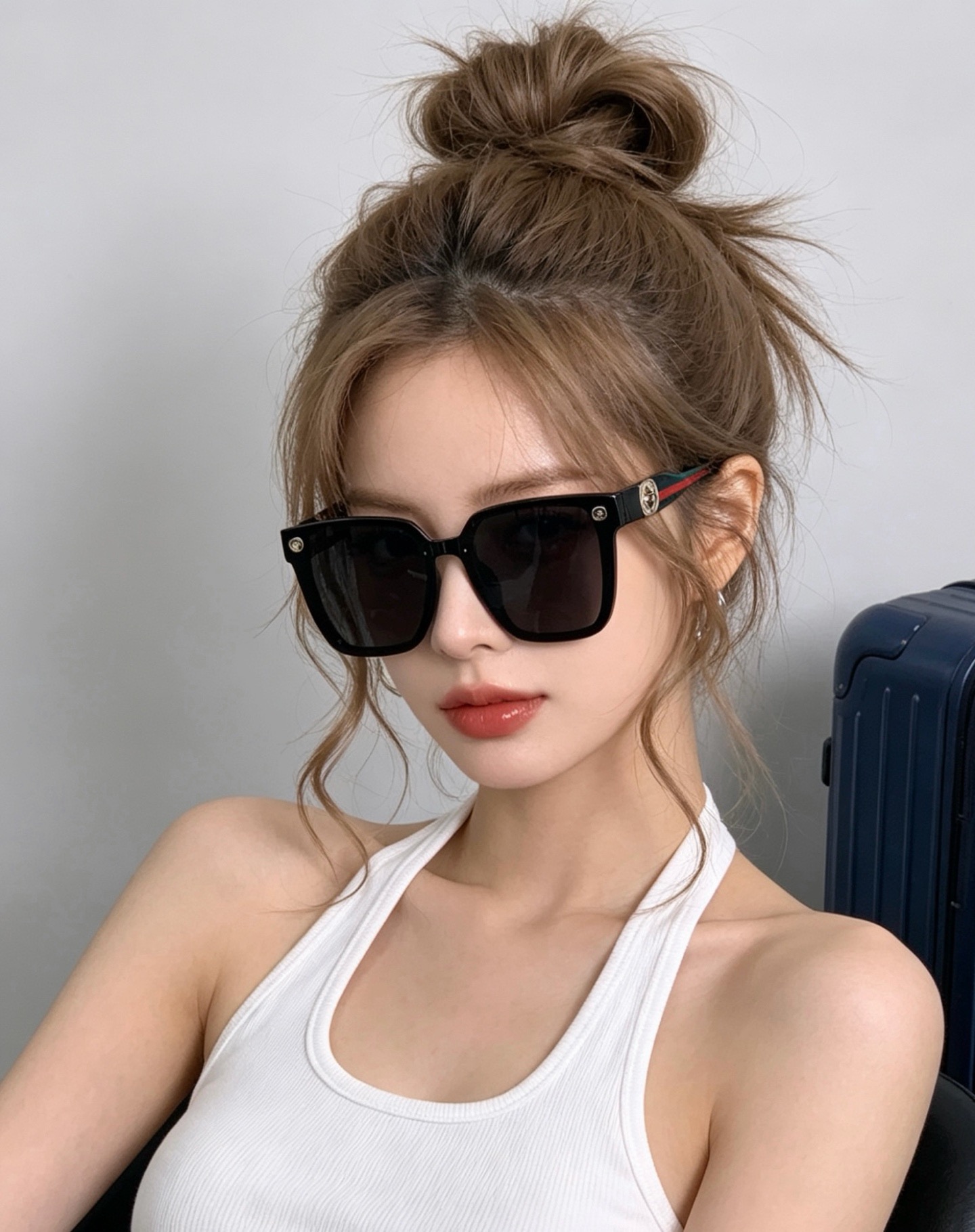 🔺 【GUCCI】开春新款 潮流爆款 时尚方框太阳镜 高品质 佩戴舒适 网红潮款墨镜 型号：G1620