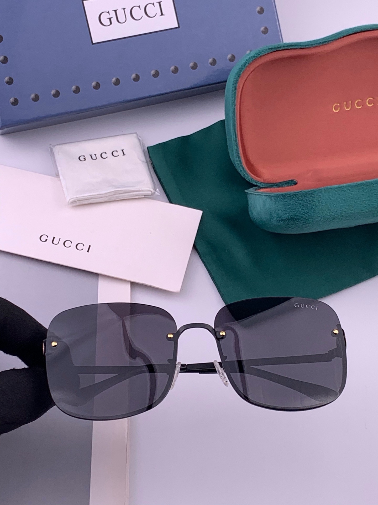 🔺GUCCI🔻古驰 GG圆框太阳镜 完美品质 🎓独特设计  适合各种脸型 亮相时装周 超时尚百搭 实物精致  情侣款 男