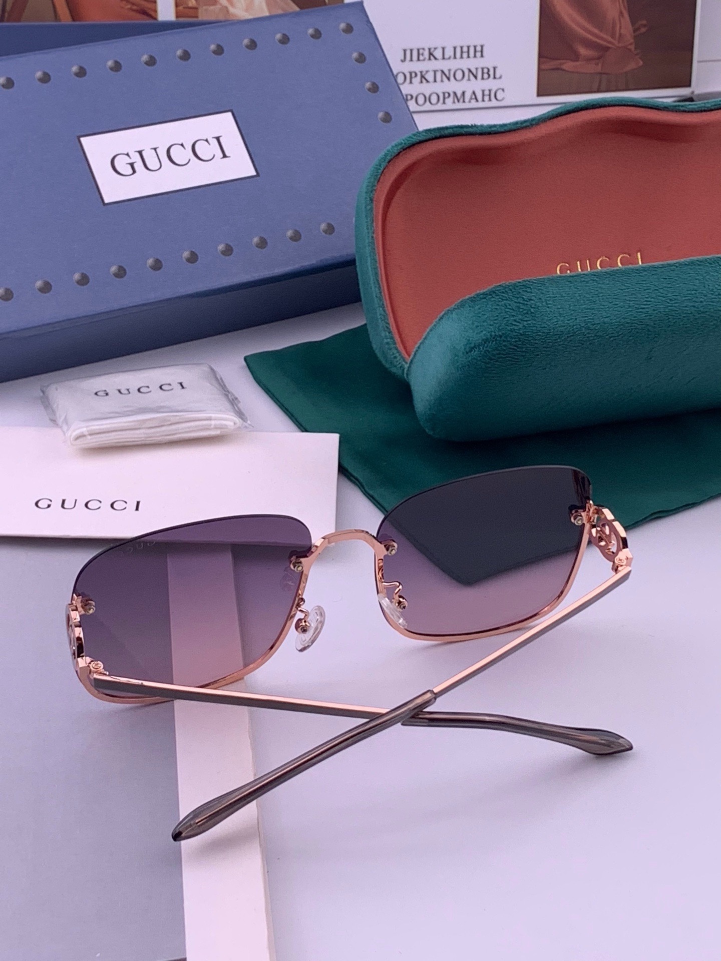 🔺GUCCI🔻古驰 GG圆框太阳镜 完美品质 🎓独特设计  适合各种脸型 亮相时装周 超时尚百搭 实物精致  情侣款 男