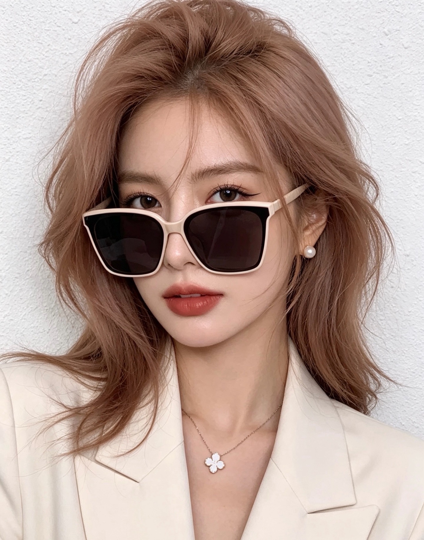 🔺 【GUCCI】开春新款 潮流爆款 时尚方框偏光太阳镜 高品质 佩戴舒适 网红潮款墨镜 女士高清尼龙偏光太阳镜🕶️ 🎉
