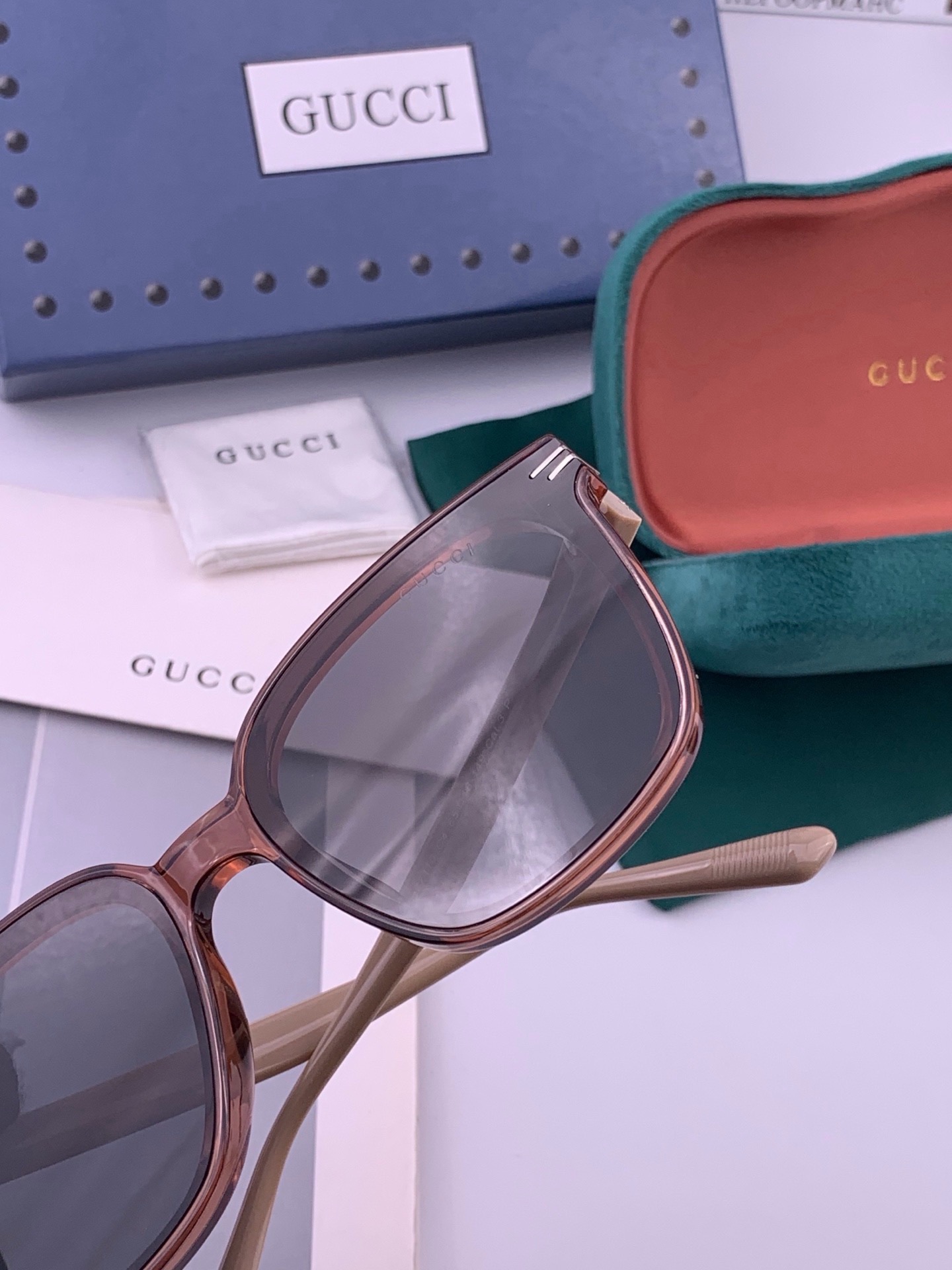 🔺GUCCI🔻古驰 GG圆框太阳镜 完美品质 🎓独特设计  适合各种脸型 亮相时装周 超时尚百搭 实物精致  情侣款 男