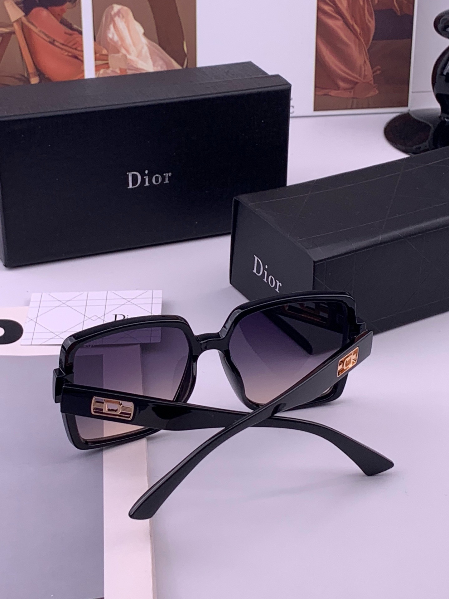 🔺 【DIOR-迪奥】开春新款 潮流爆款 时尚太阳镜 高品质 佩戴舒适 网红潮款墨镜 型号：D78000 