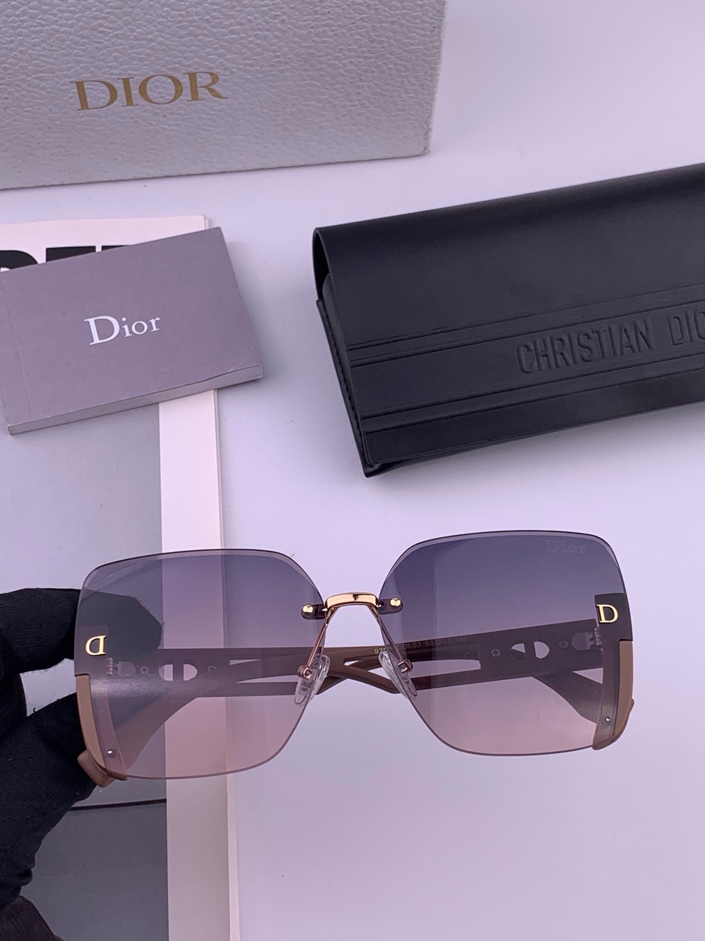 🔺 【DIOR-迪奥】开春新款 潮流爆款 时尚方框太阳镜 高品质 佩戴舒适 网红潮款墨镜 女士高清太阳镜🕶️ 🎉高品质T