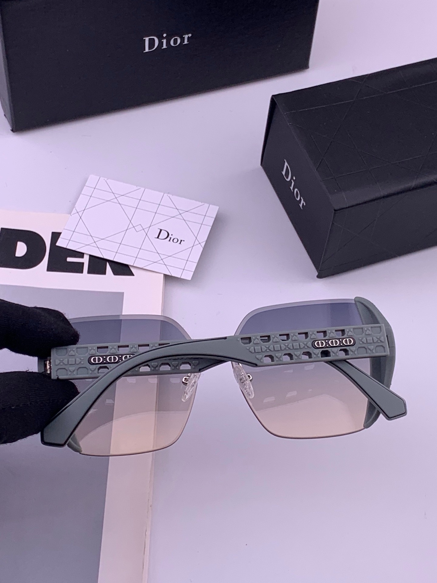 🔺 【DIOR-迪奥】开春新款 潮流爆款 时尚方框太阳镜 高品质 佩戴舒适 网红潮款墨镜 女士高清太阳镜🕶️ 🎉高品质T