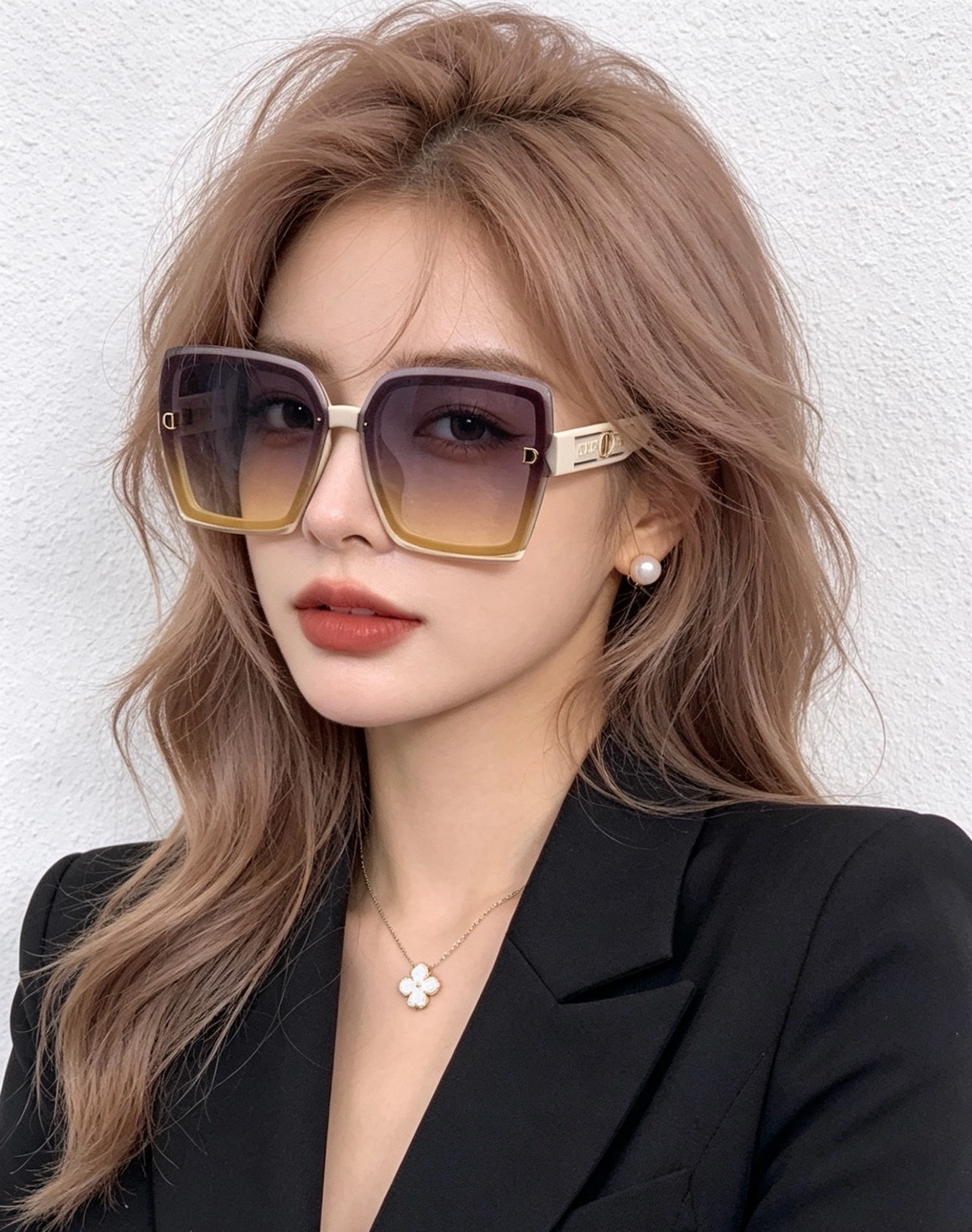 🔺 【DIOR-迪奥】开春新款 潮流爆款 时尚方框偏光太阳镜 高品质 佩戴舒适 网红潮款墨镜 女士高清加厚偏光太阳镜🕶️
