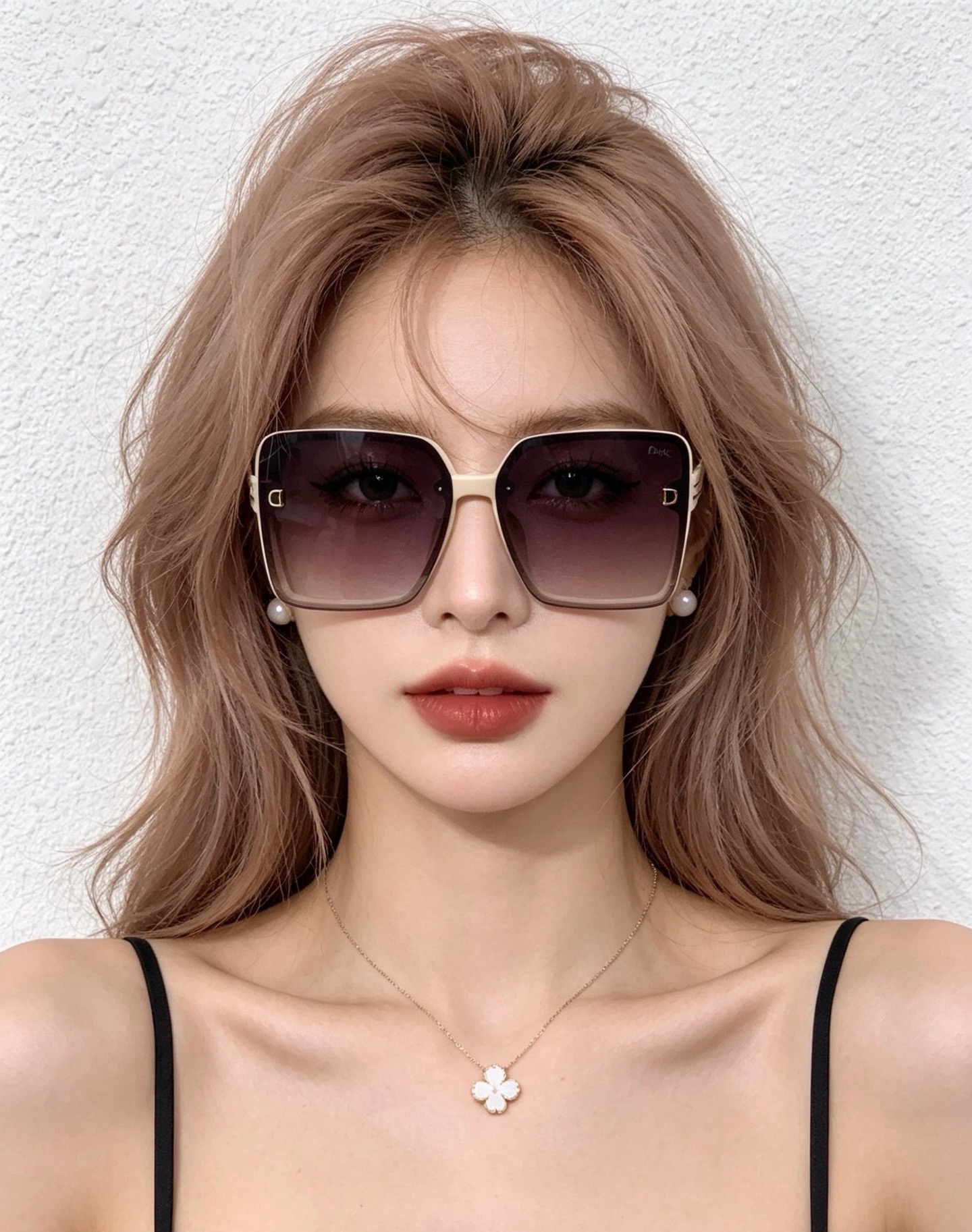 🔺 【DIOR-迪奥】开春新款 潮流爆款 时尚方框偏光太阳镜 高品质 佩戴舒适 网红潮款墨镜 女士高清偏光太阳镜🕶️ 🎉