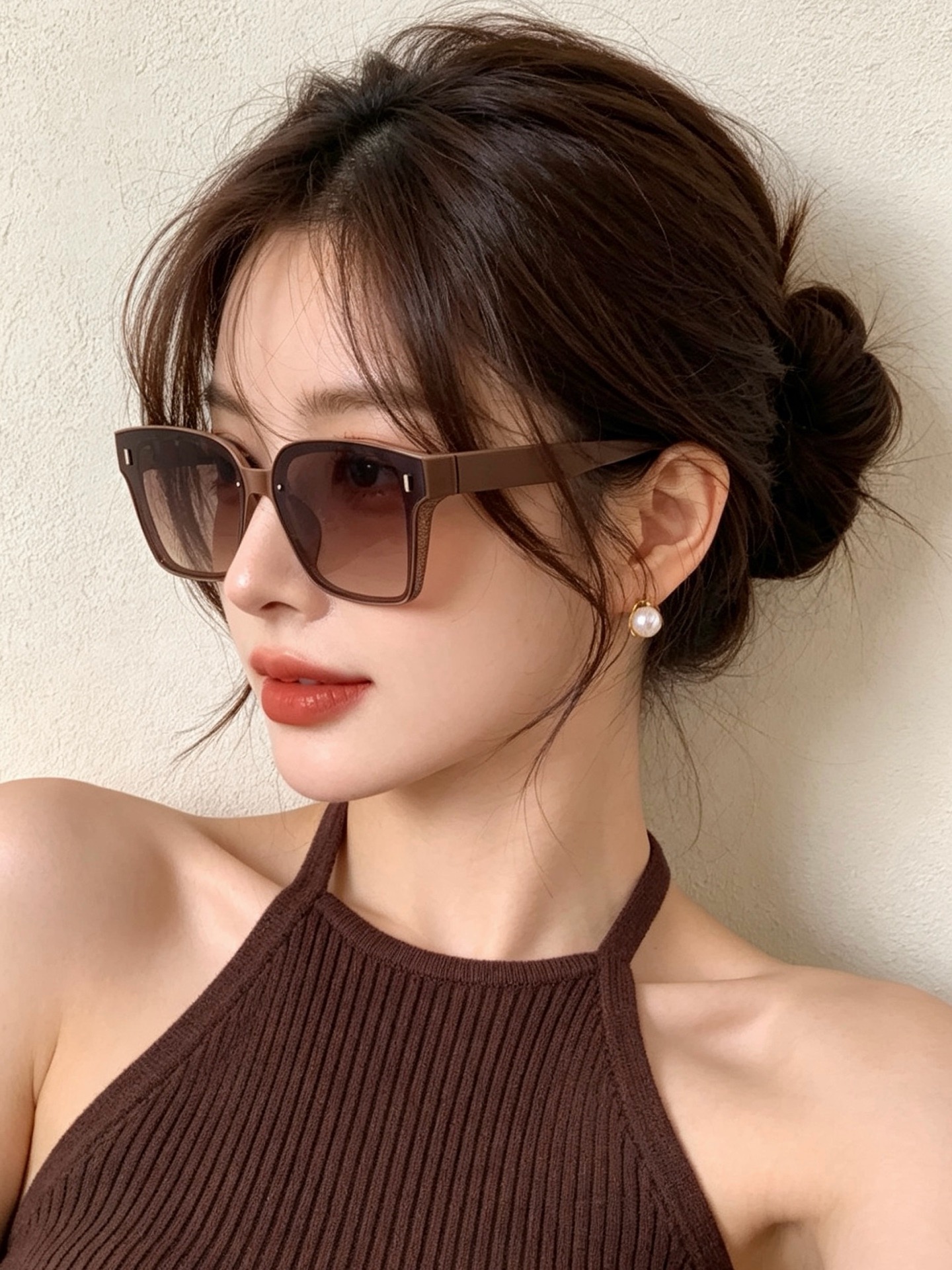 🔺 【DIOR-迪奥】开春新款 潮流爆款 时尚方框偏光太阳镜 高品质 佩戴舒适 网红潮款墨镜 女士高清偏光太阳镜🕶️ 🎉