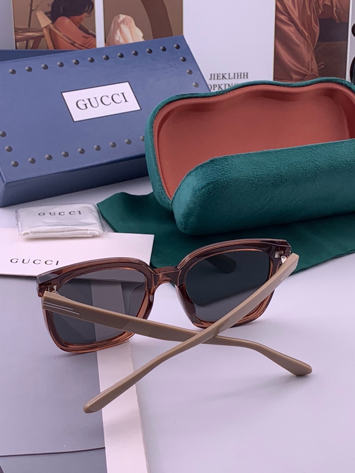 🔺GUCCI🔻古驰 GG圆框太阳镜 完美品质 🎓独特设计  适合各种脸型 亮相时装周 超时尚百搭 实物精致  情侣款 男