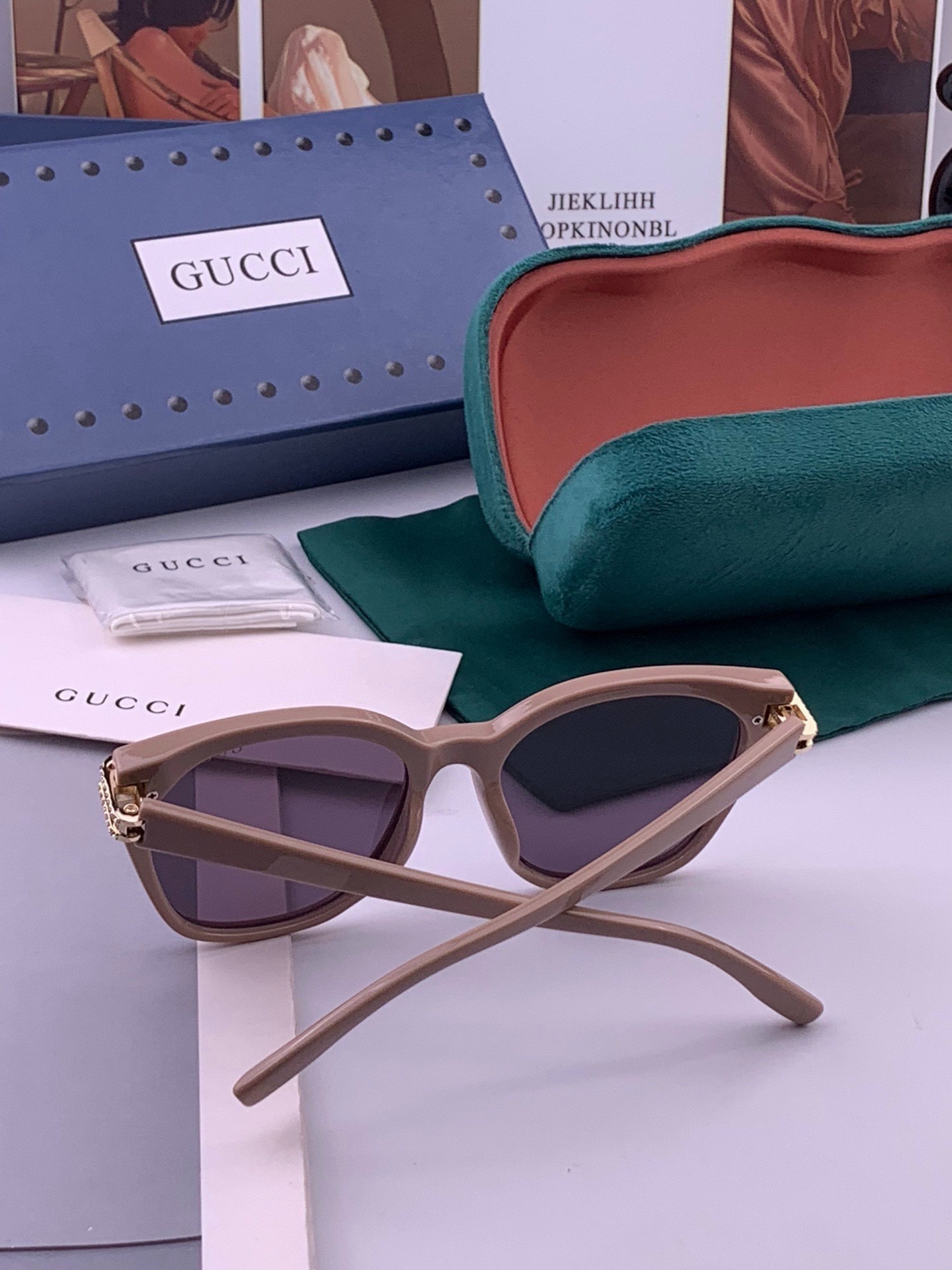 🔺GUCCI🔻古驰 GG圆框太阳镜 完美品质 🎓独特设计  适合各种脸型 亮相时装周 超时尚百搭 实物精致  情侣款 男
