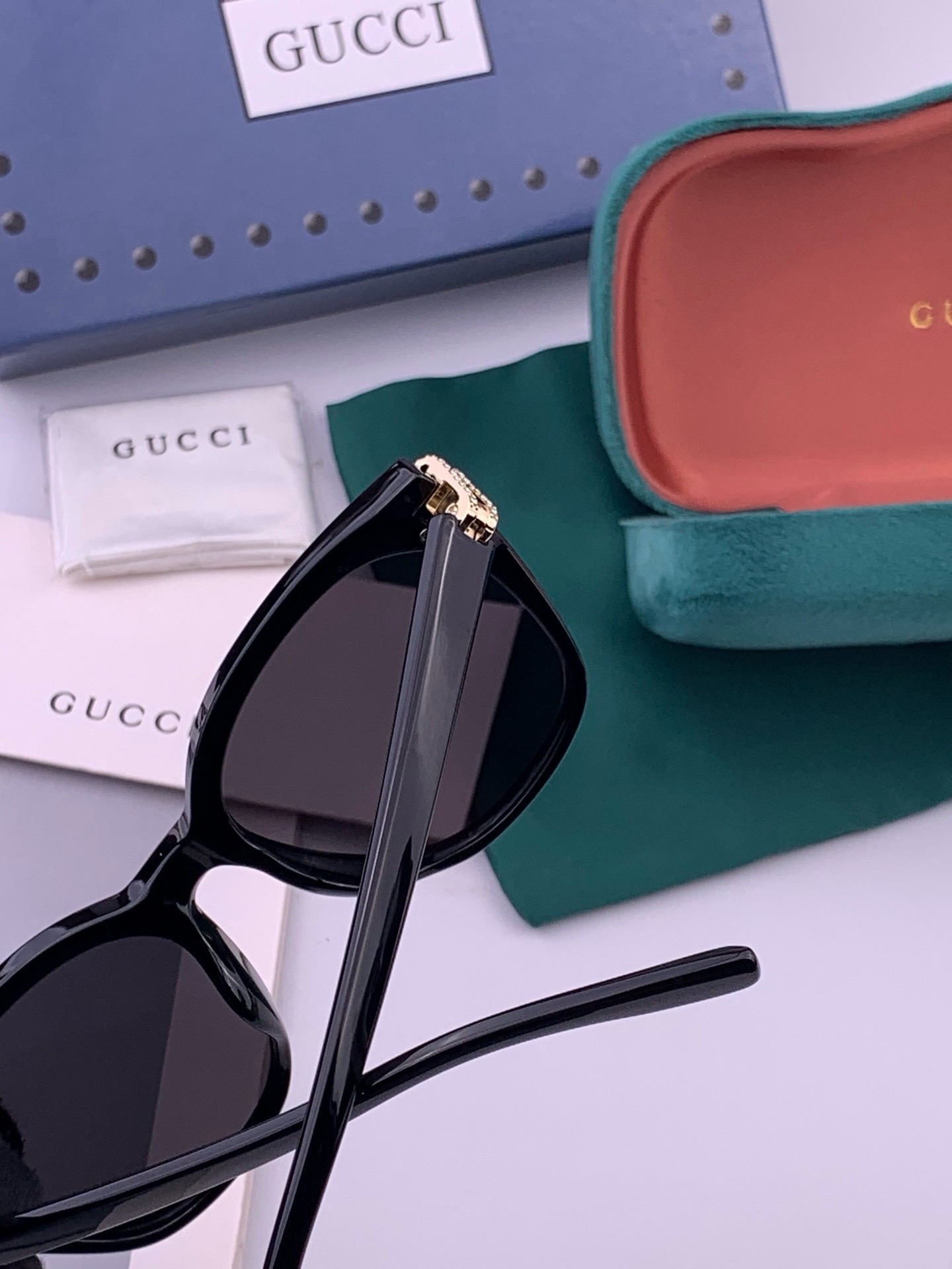🔺GUCCI🔻古驰 GG圆框太阳镜 完美品质 🎓独特设计  适合各种脸型 亮相时装周 超时尚百搭 实物精致  情侣款 男