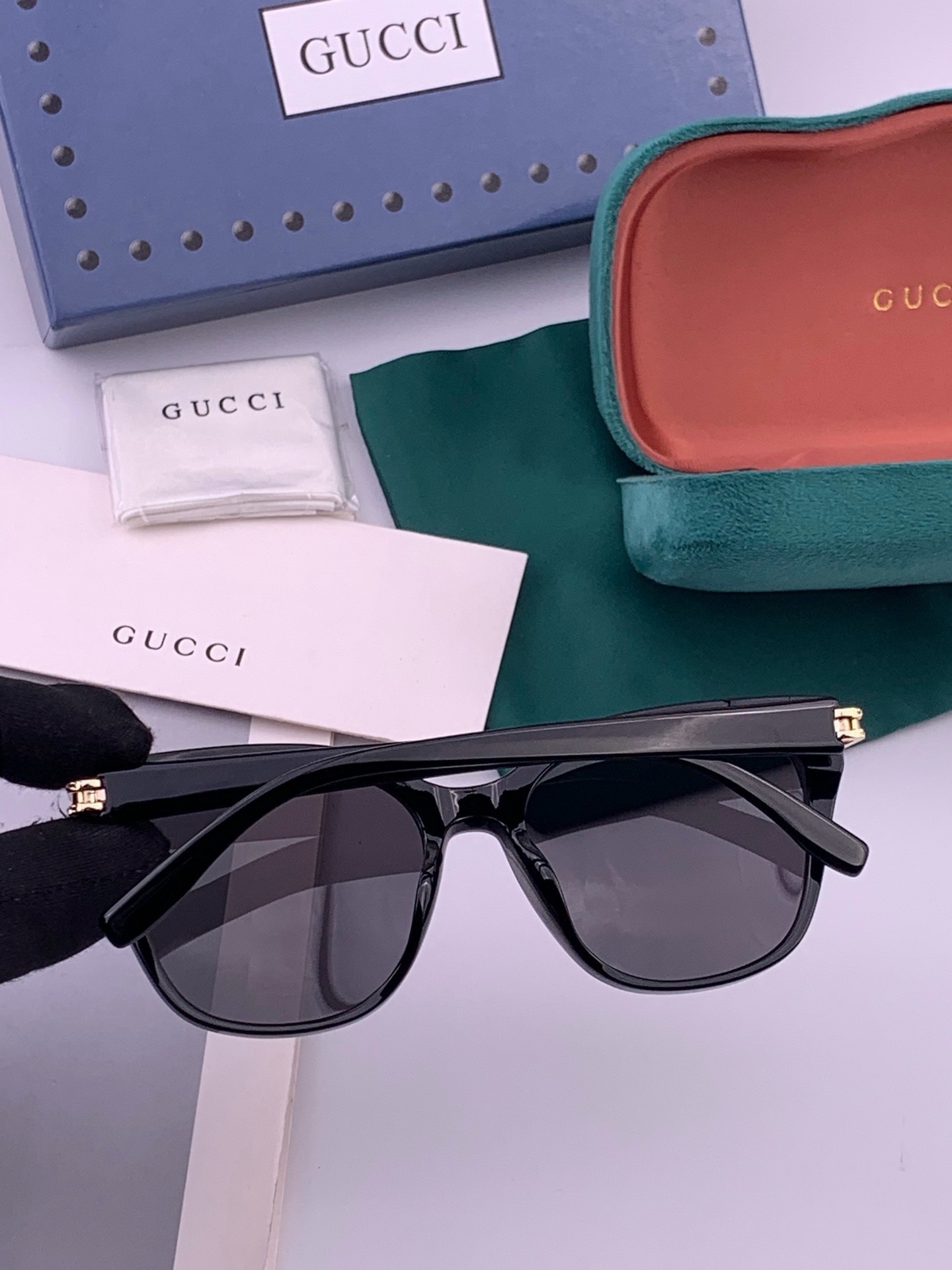 🔺GUCCI🔻古驰 GG圆框太阳镜 完美品质 🎓独特设计  适合各种脸型 亮相时装周 超时尚百搭 实物精致  情侣款 男