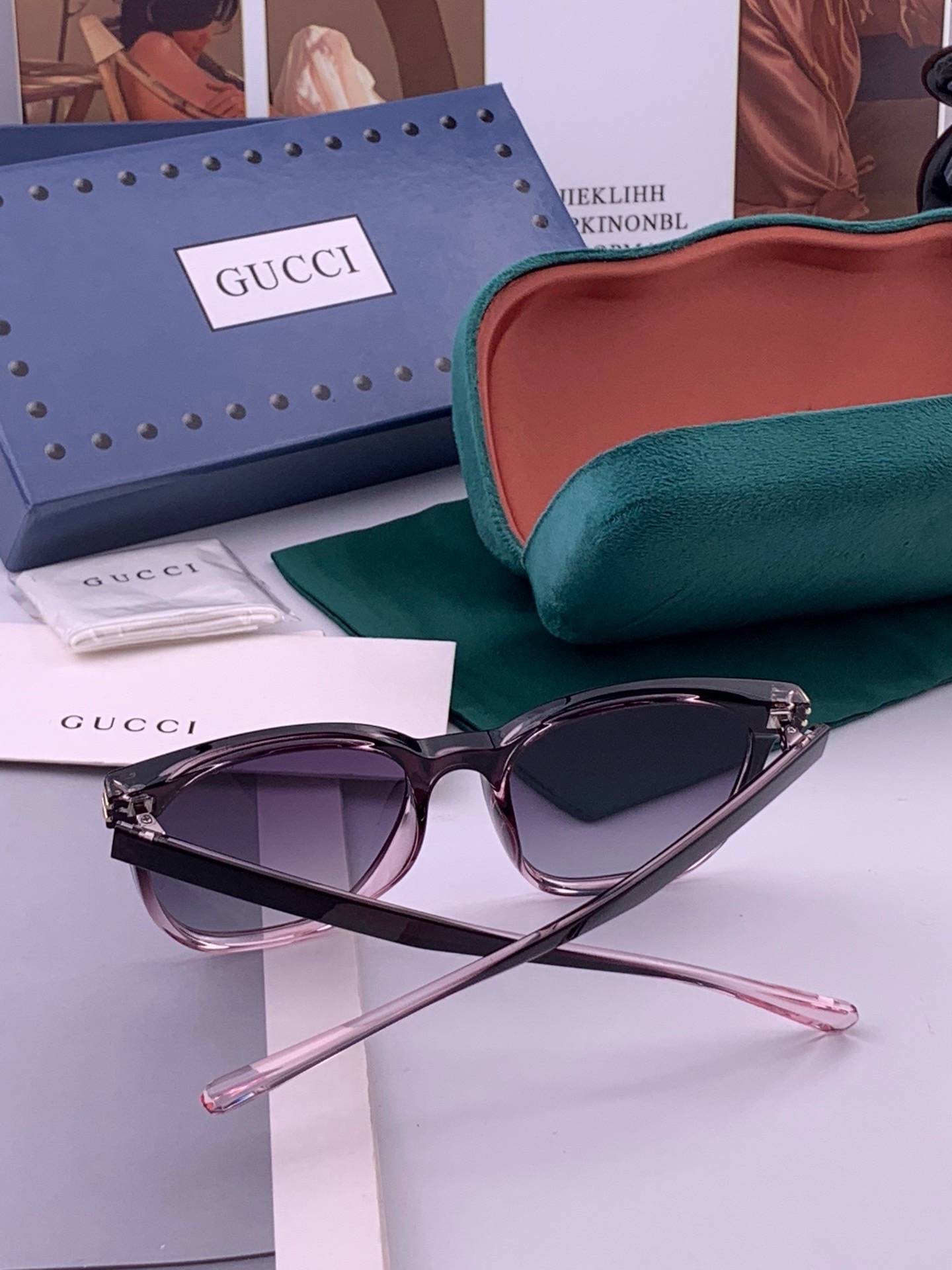 🔺GUCCI🔻古驰 GG圆框太阳镜 完美品质 🎓独特设计  适合各种脸型 亮相时装周 超时尚百搭 实物精致  情侣款 男