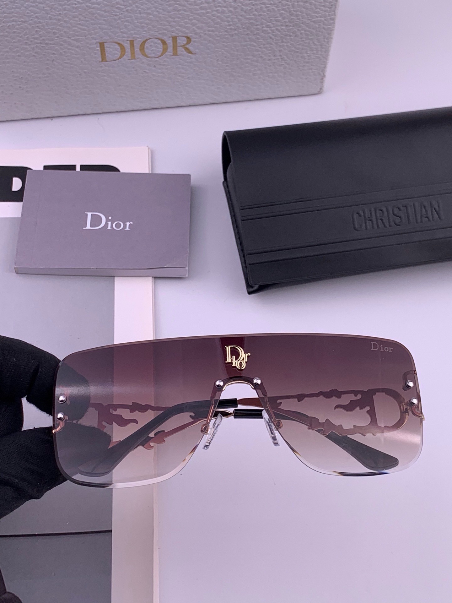 🔺 【DIOR-迪奥】开春新款 潮流爆款 时尚连体太阳镜 高品质 佩戴舒适 网红潮款墨镜 女士高清太阳镜🕶️ 🎉高品质T