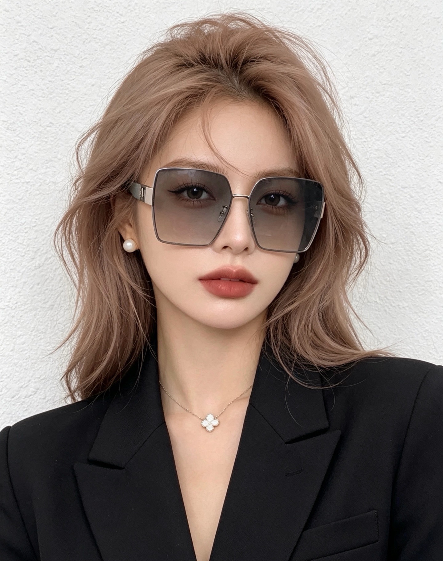 🆕  🔺 【DIOR-迪奥】开春新款 潮流爆款 时尚方框尼龙太阳镜 高品质 佩戴舒适 网红潮款墨镜 女士高清尼龙太阳镜🕶