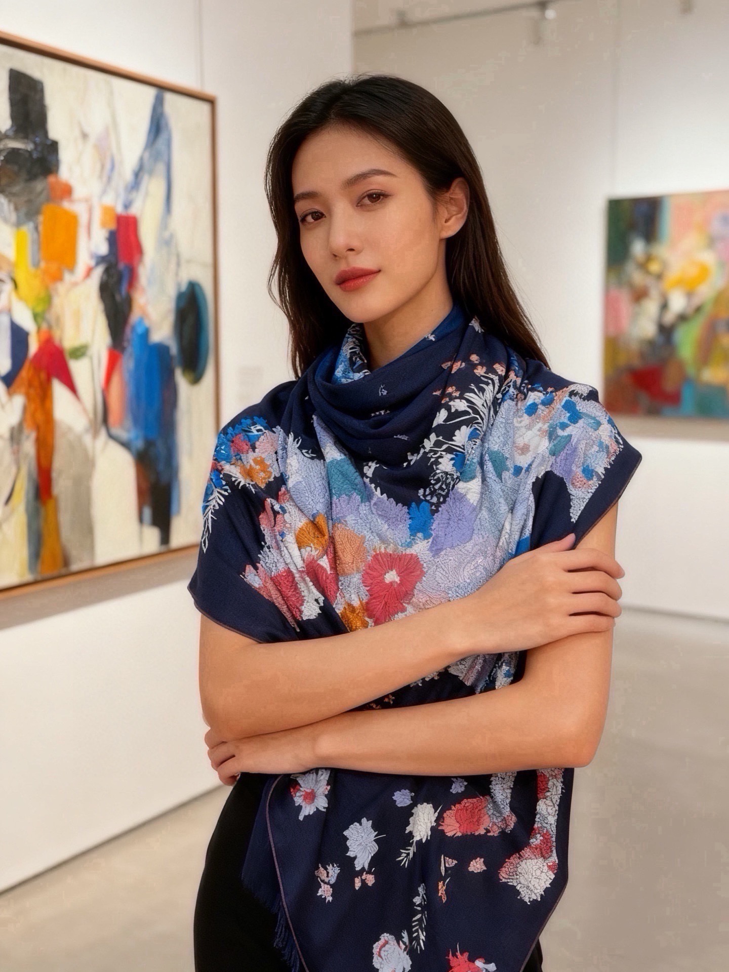 🆕  ❤  双面同色【▪️卓尔不凡，高级有气场！！】非常抬人，带点故事的精彩！永远加分的hermes艺术单品！美中有趣味