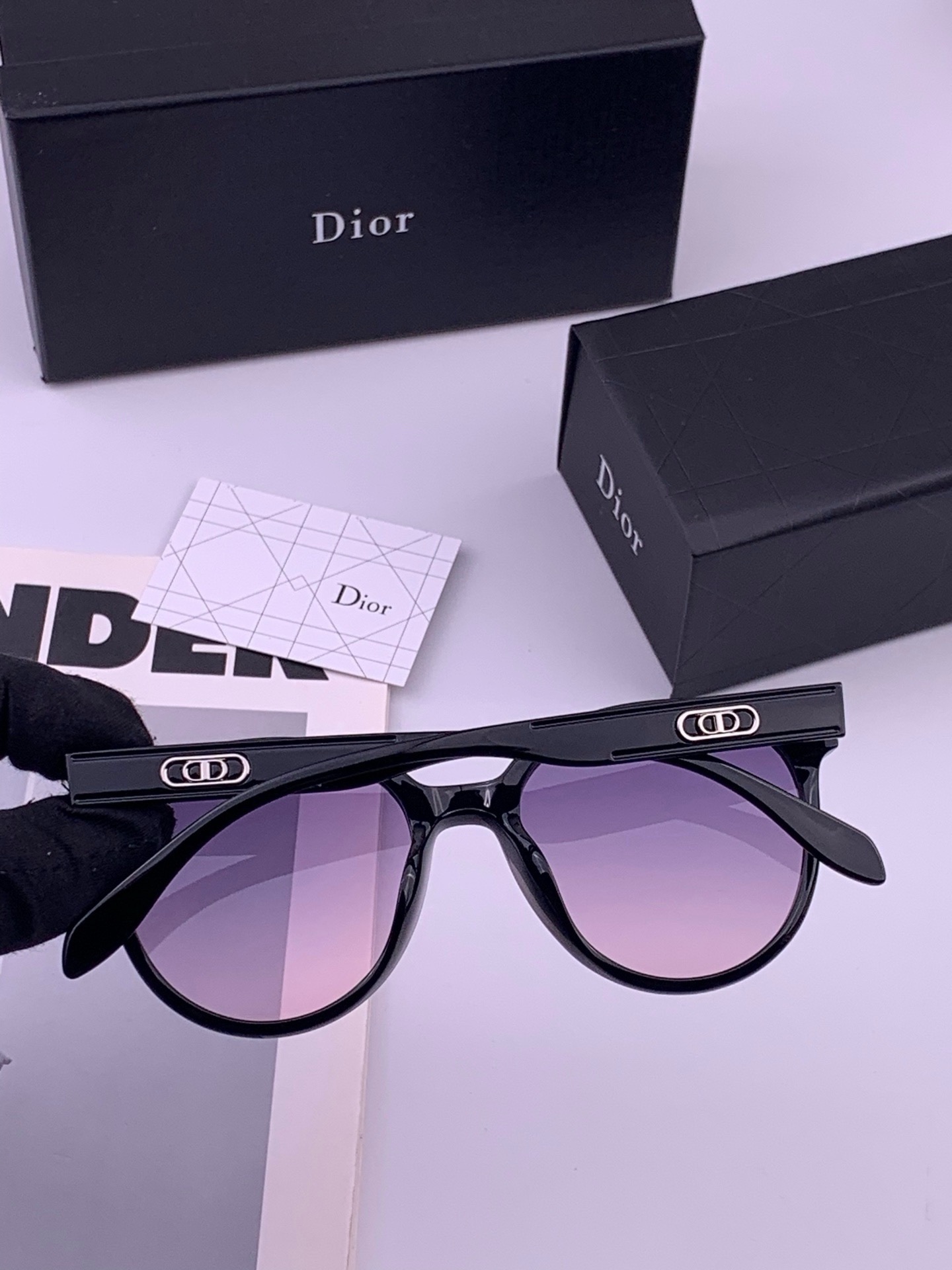 🆕  🔺 【DIOR-迪奥】开春新款 潮流爆款 时尚方框偏光太阳镜 高品质 佩戴舒适 网红潮款墨镜 女士高清偏光太阳镜🕶