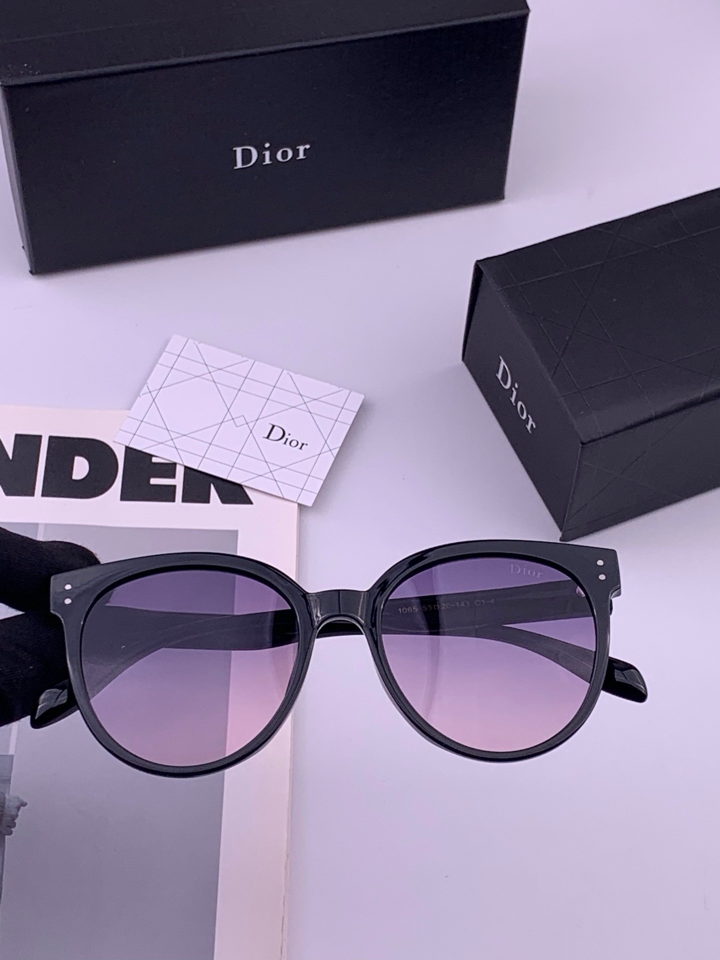 🆕  🔺 【DIOR-迪奥】开春新款 潮流爆款 时尚方框偏光太阳镜 高品质 佩戴舒适 网红潮款墨镜 女士高清偏光太阳镜🕶