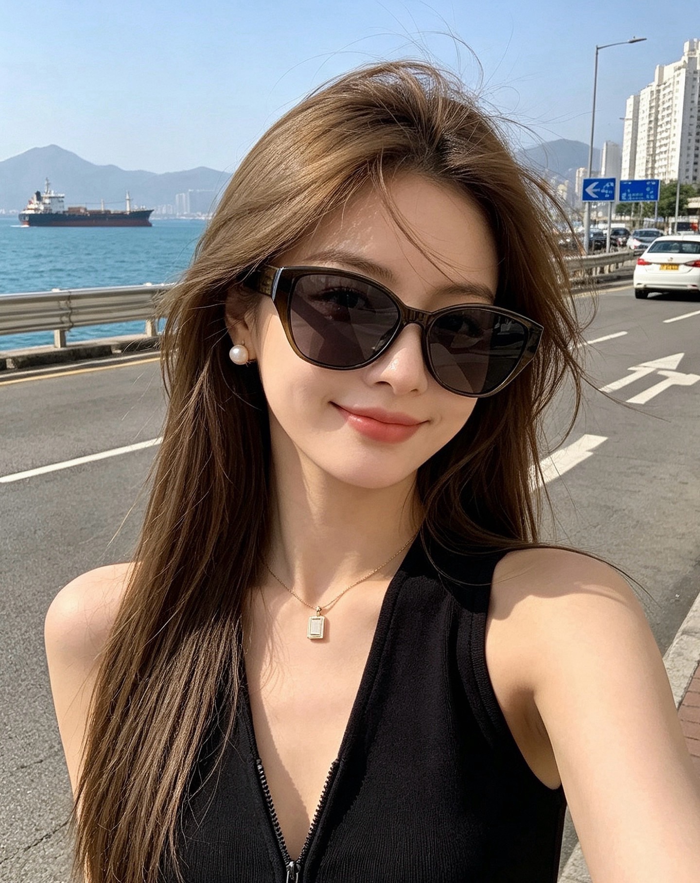 🆕    新品CHANEL 香奈儿太阳镜以独特魅力和前卫风格诠释春夏最新眼镜，质感超好佩带舒适 型号：CH3551