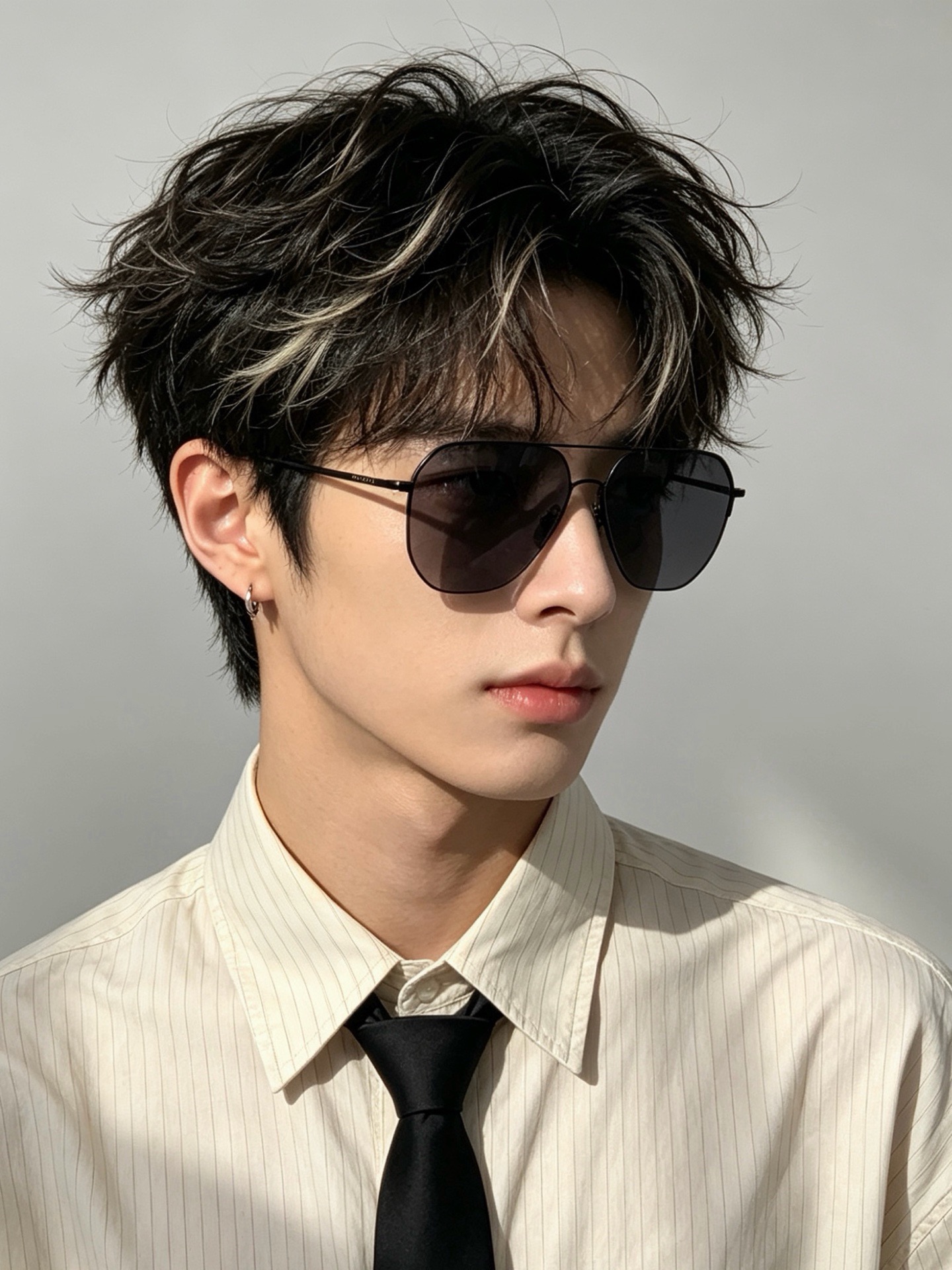 🆕        GUCCI 男款炫彩飞行员偏光太阳镜 ❤️材质：高清尼龙加厚卡槽高清偏光镜片 🌹无边框镜架💕颜👍型号：