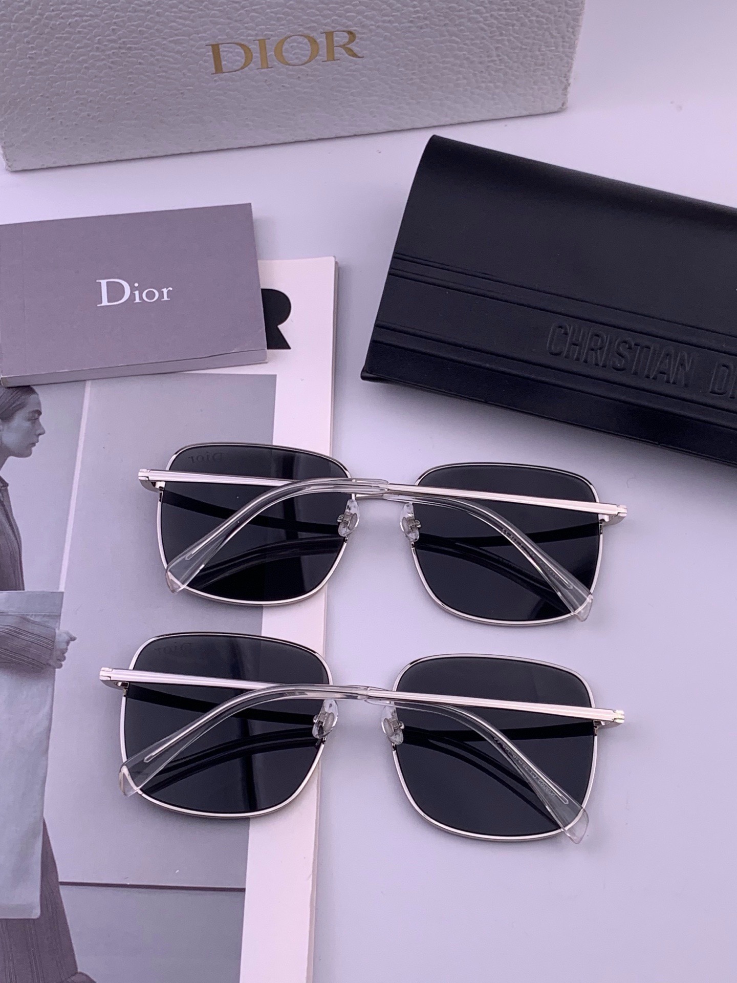 🆕   DIOR🌋☔️时尚方框太阳镜顶级奢侈品[强] 高品质[胜利][亲亲]🍦🍨 [得意] 气质非凡😄 🍫🍪女士开车墨镜