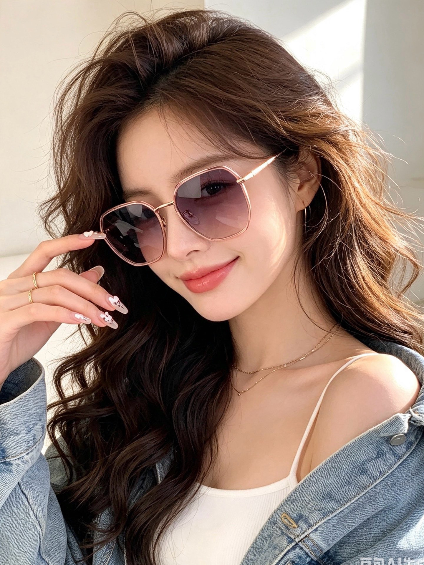 新品CHANEL 香奈儿太阳镜以独特魅力和前卫风格诠释春夏最新眼镜，质感超好佩带舒适 型号：CH9375